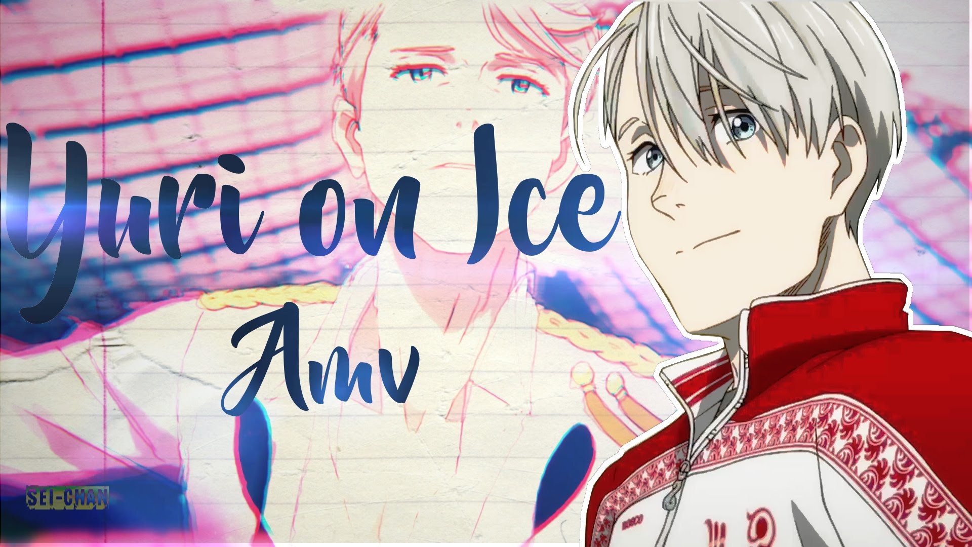 Victor Nikiforov, Yuri!!! on Ice, Scritta, 1920x1080, immagine di sfondo