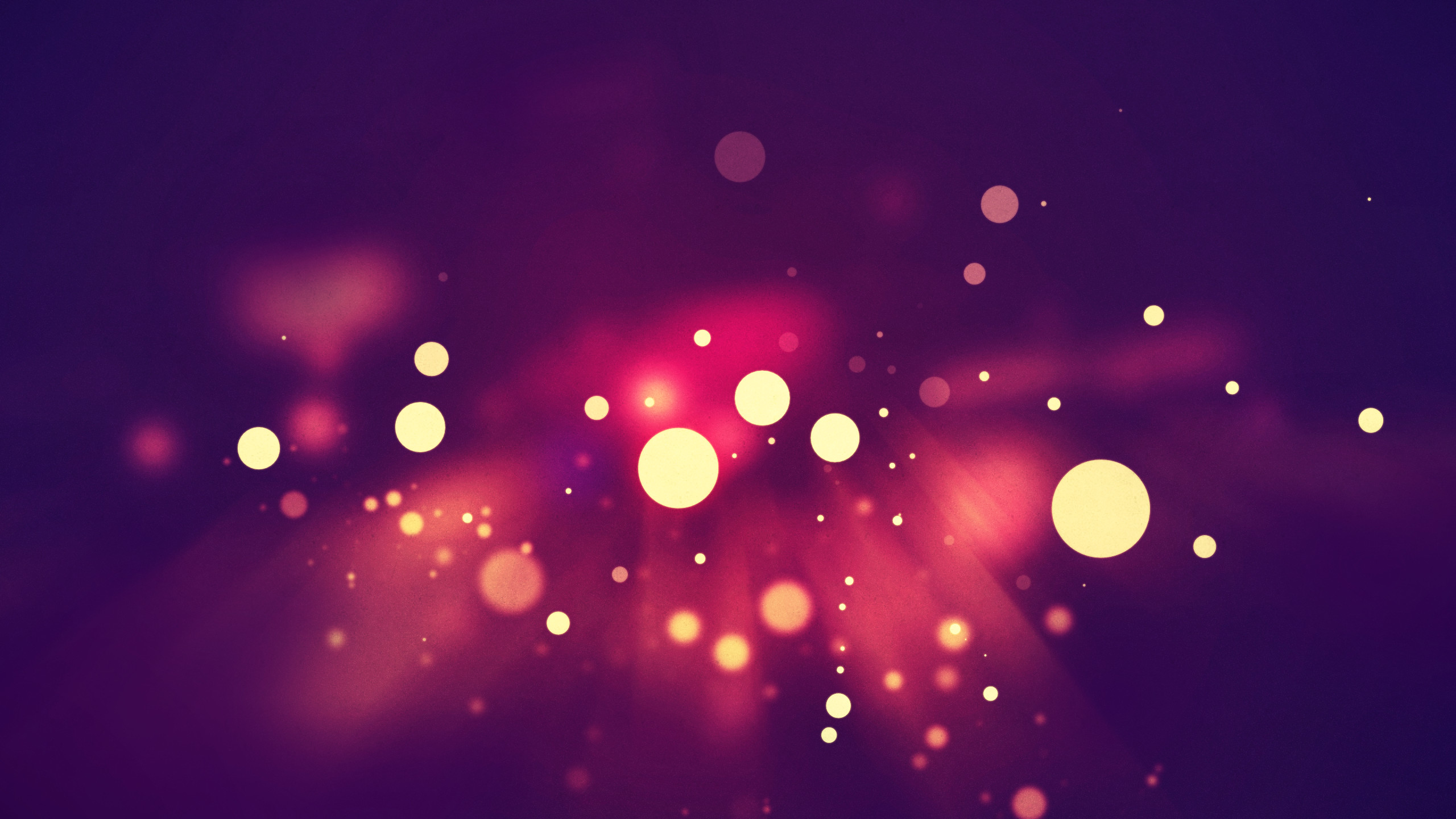 Bokeh, Luci, Viola, Astratto, 2K, wallpaper per portatile
