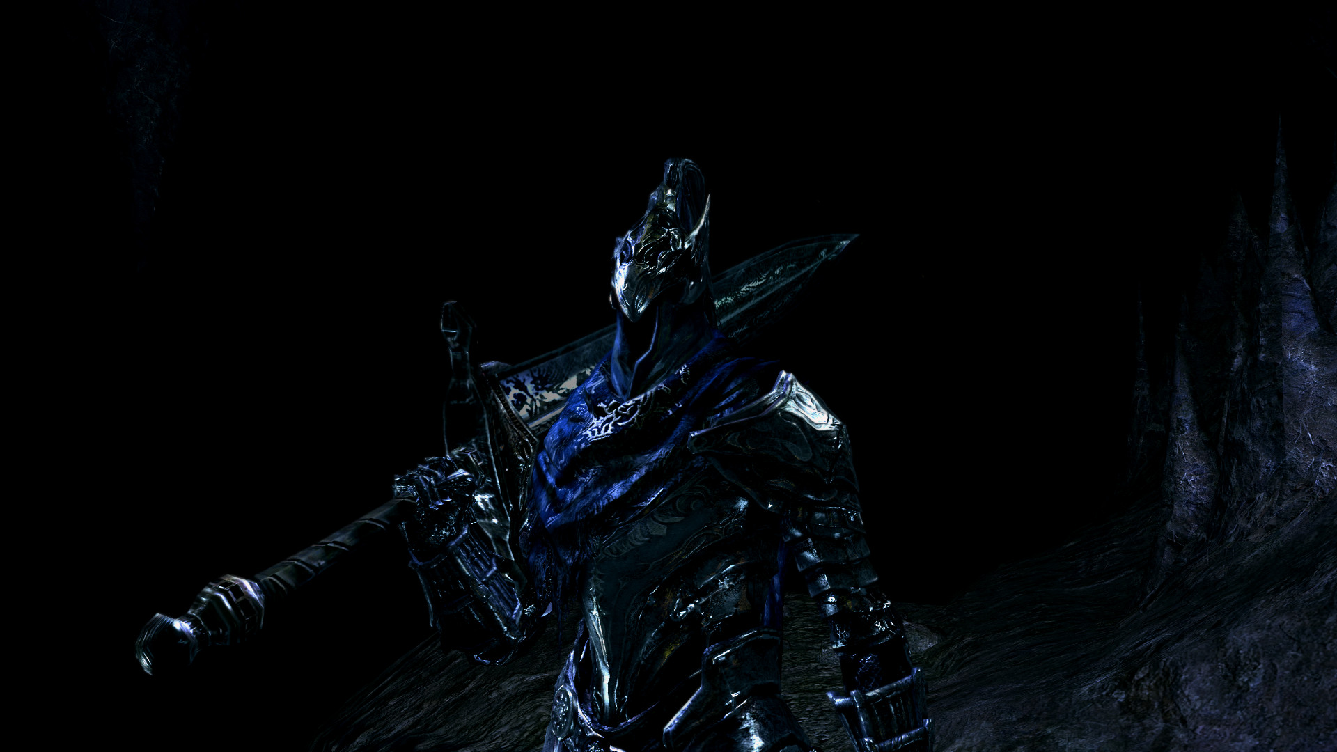 Artorias, Dark Souls, Abisso, Sfondo scuro, Full HD, wallpaper desktop