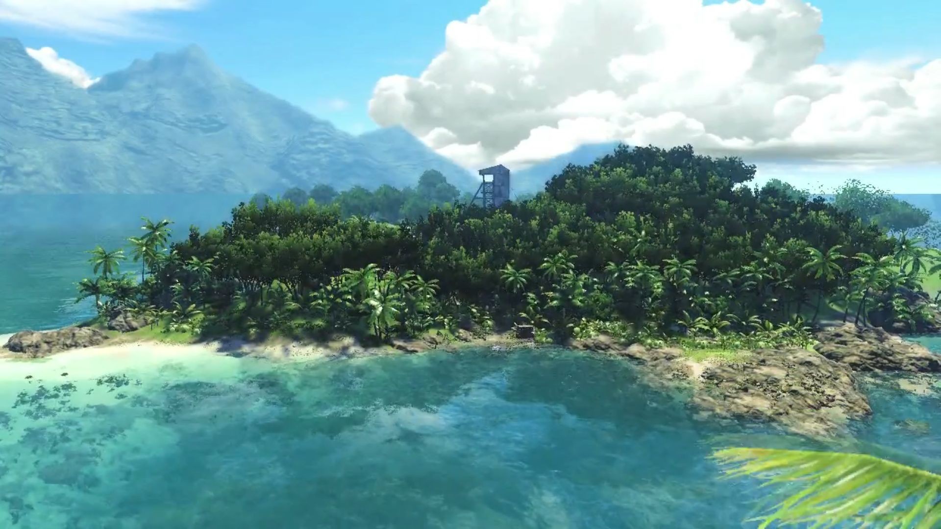 Far Cry 3, Isola tropicale, Mare turchese, Nuvole, 1920x1080, immagine di sfondo