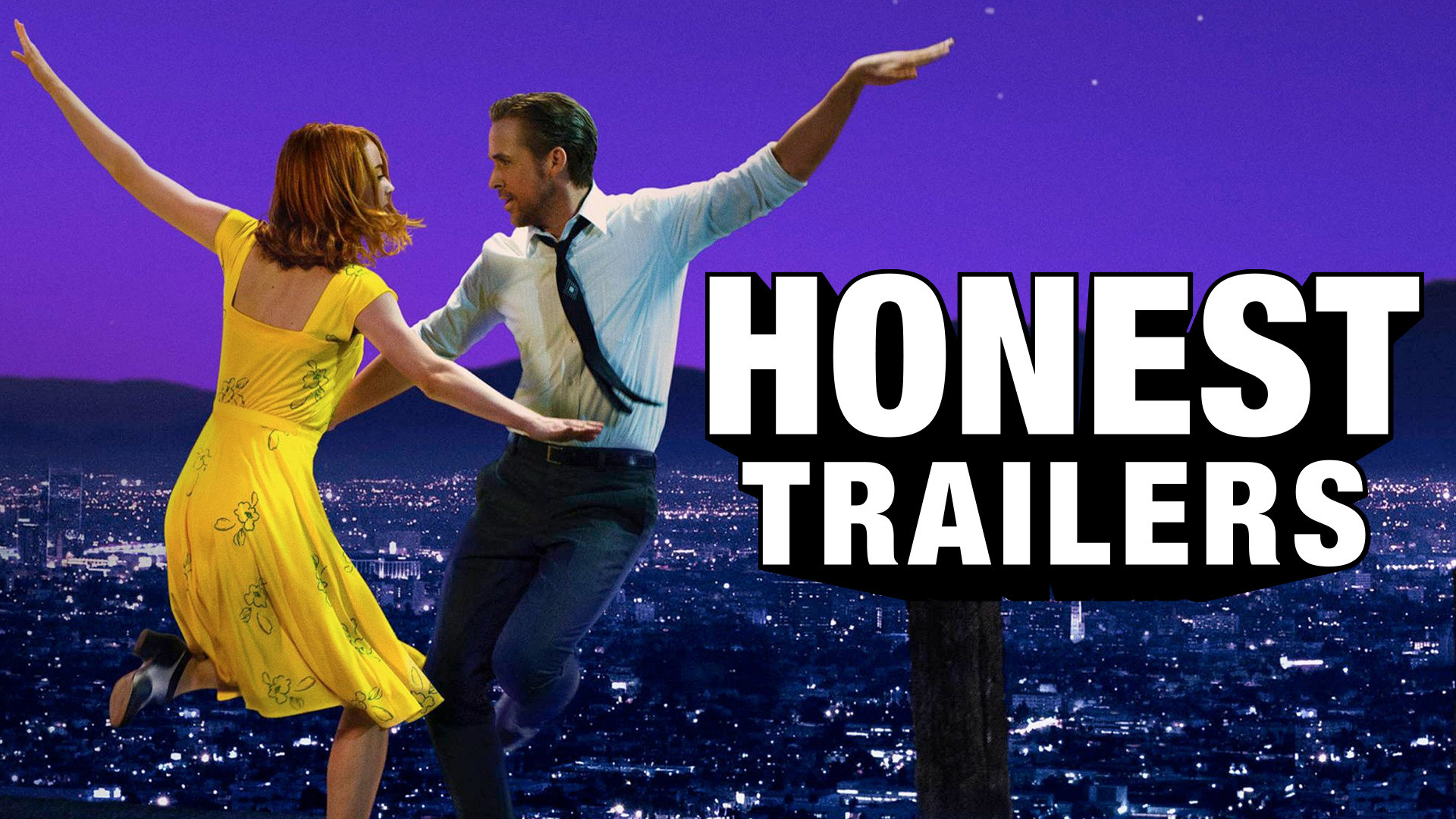 La La Land, Honest Trailers, Emma Stone, Ryan Gosling, Ballo, Full HD, sfondo Windows 11