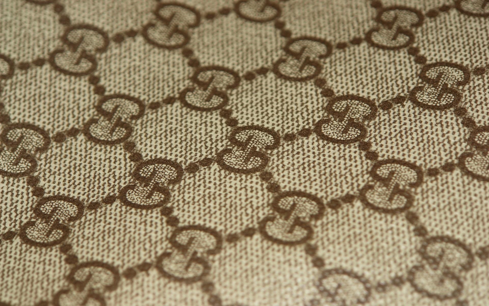 Gucci, Monogramma GG, Tessuto, Marrone, 1920x1200, immagine di sfondo