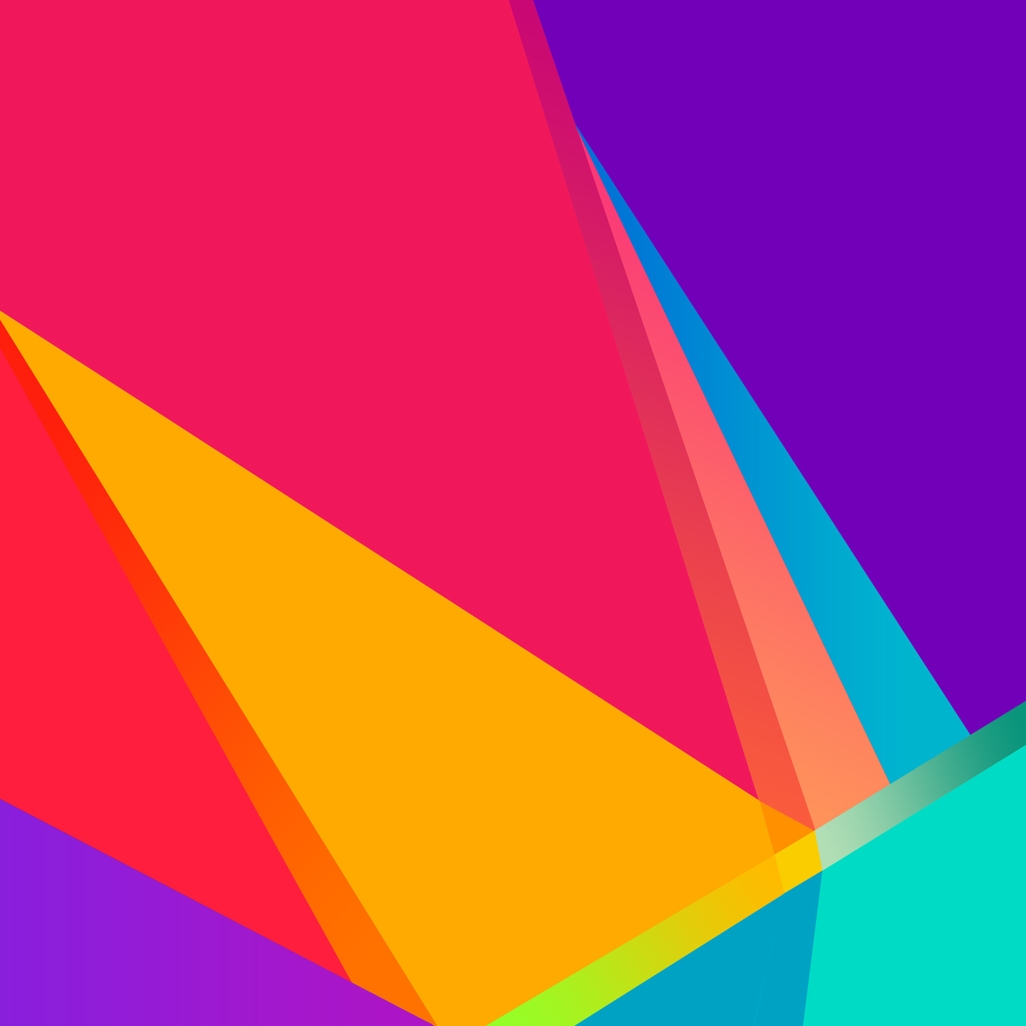 Material design, Forme geometriche, Colori accesi, sfondo per iPad e tablet