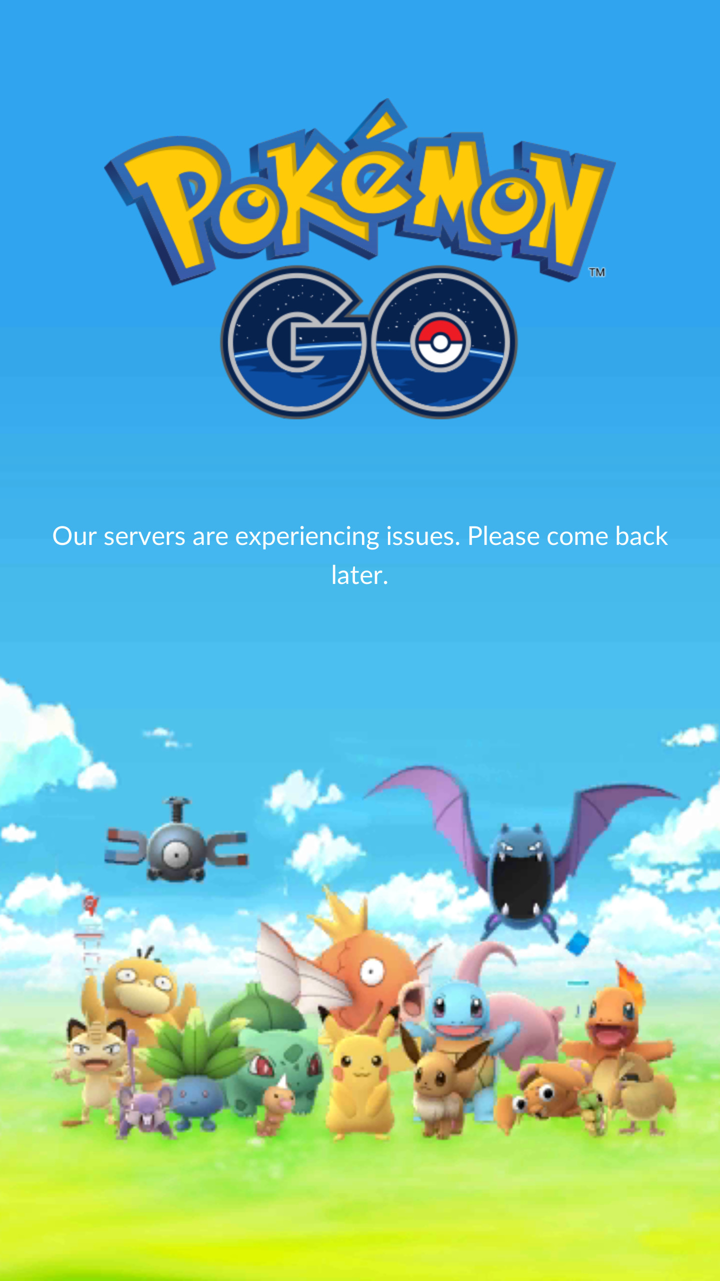 Pokémon GO, Schermata di caricamento, Pokémon, Cielo, QHD+, sfondo per iPhone e Android