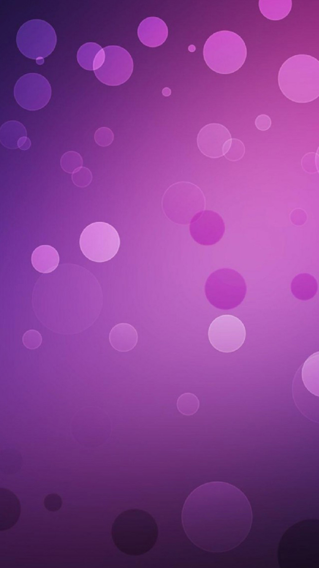 Bokeh, Cerchi, Viola, Full HD, sfondo verticale per cellulare