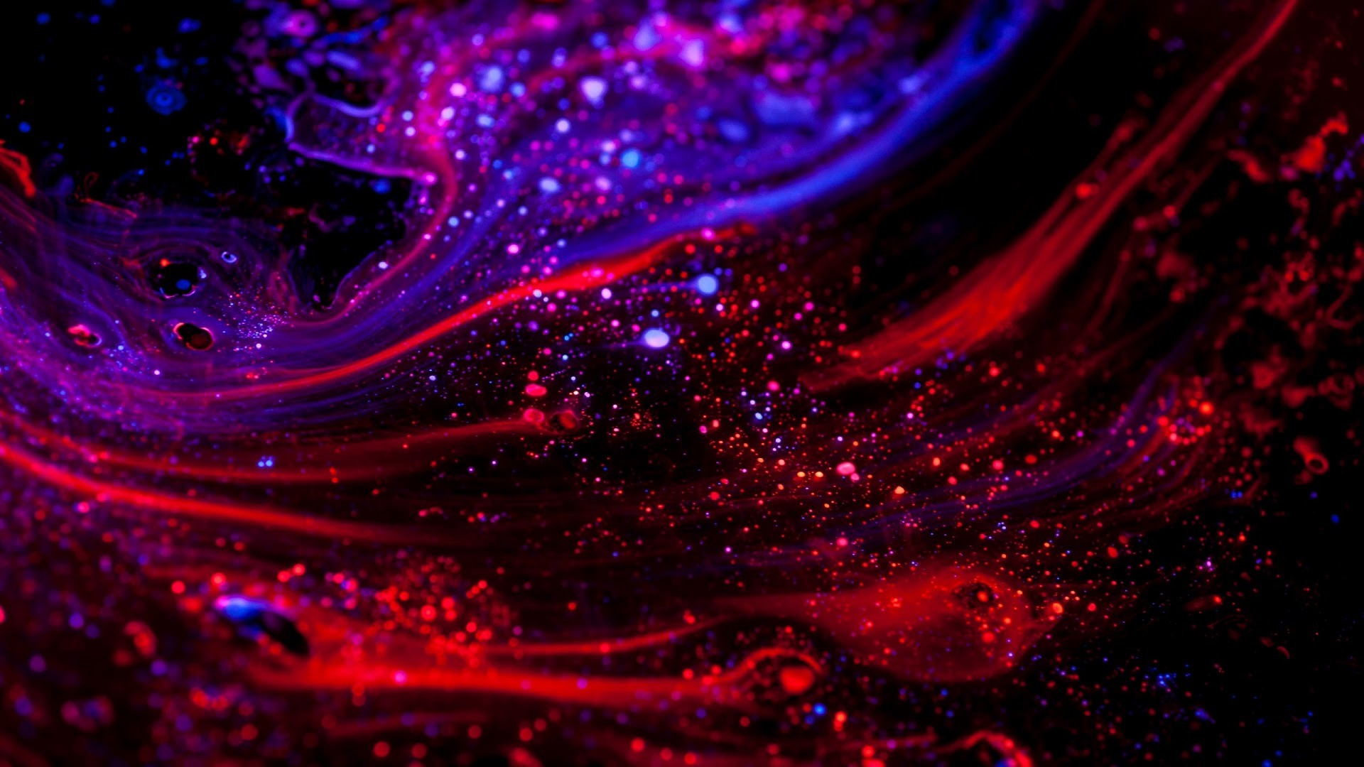 Astratto, Fluido, Rosso, Viola, 16:9 Full HD, sfondo widescreen