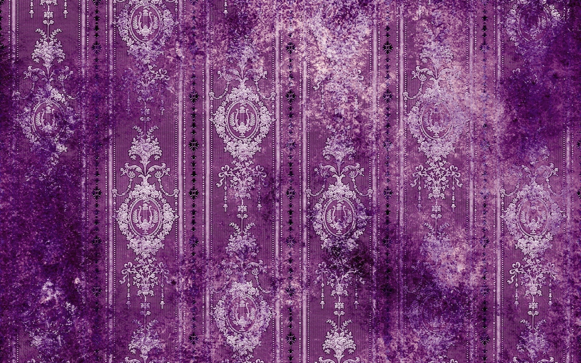 Damascato, Viola, Texture grunge, 1920x1200, immagine di sfondo