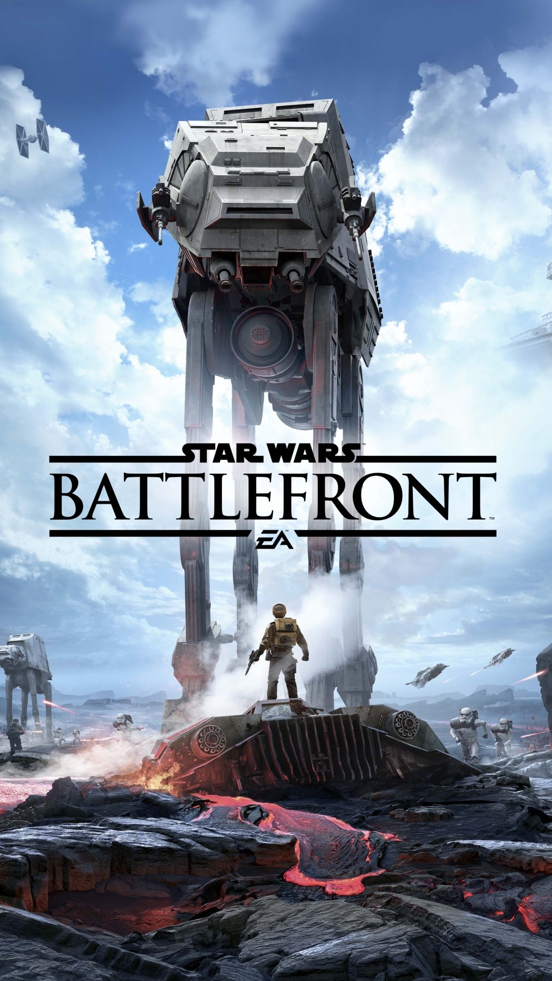Star Wars Battlefront, AT-AT, Copertina, Verticale, Full HD, sfondo per smartphone