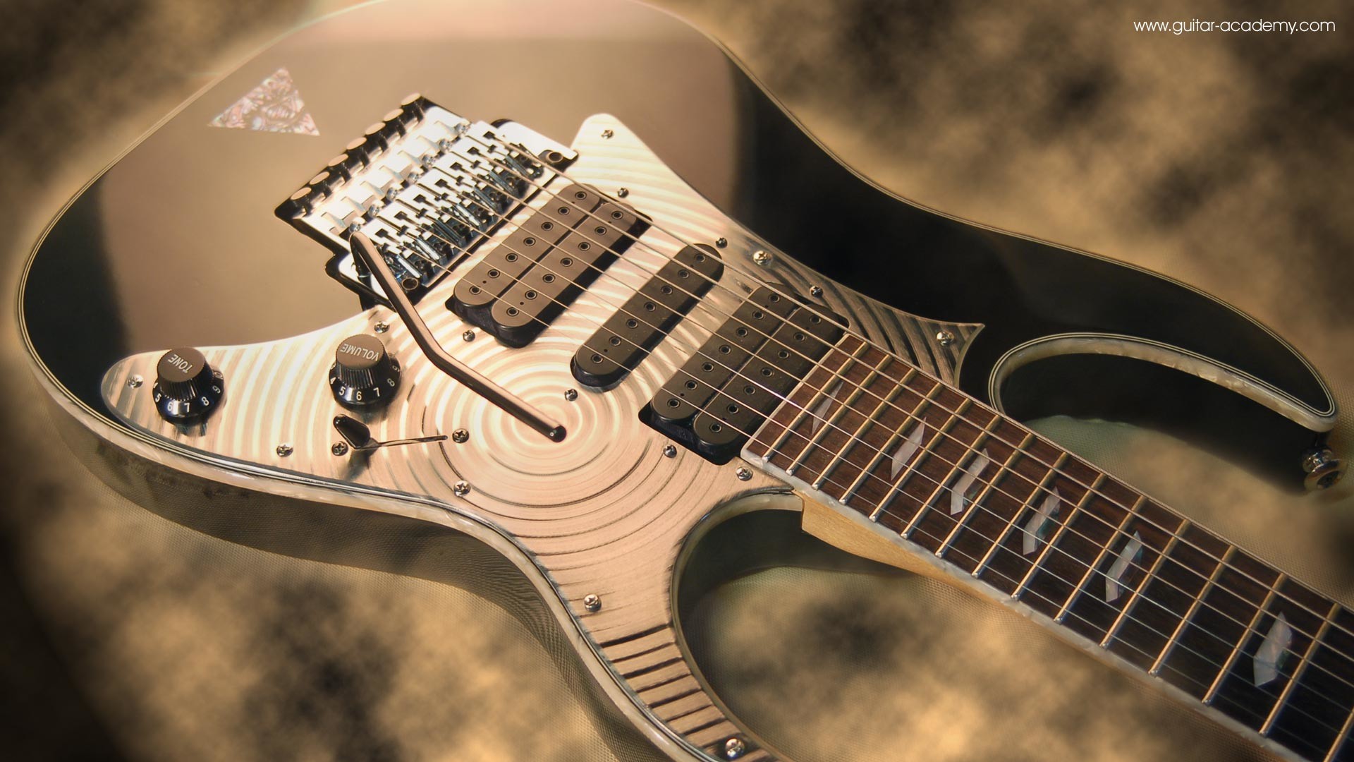 Ibanez, Chitarra elettrica, Seppia, Full HD, sfondo desktop