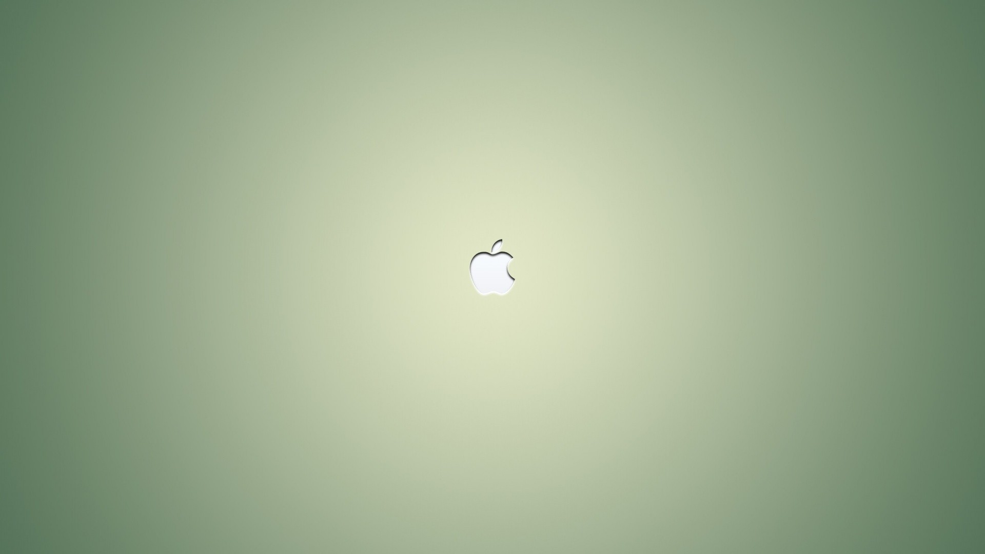 Apple, Logo, Verde, Minimalismo, Full HD, wallpaper Mac