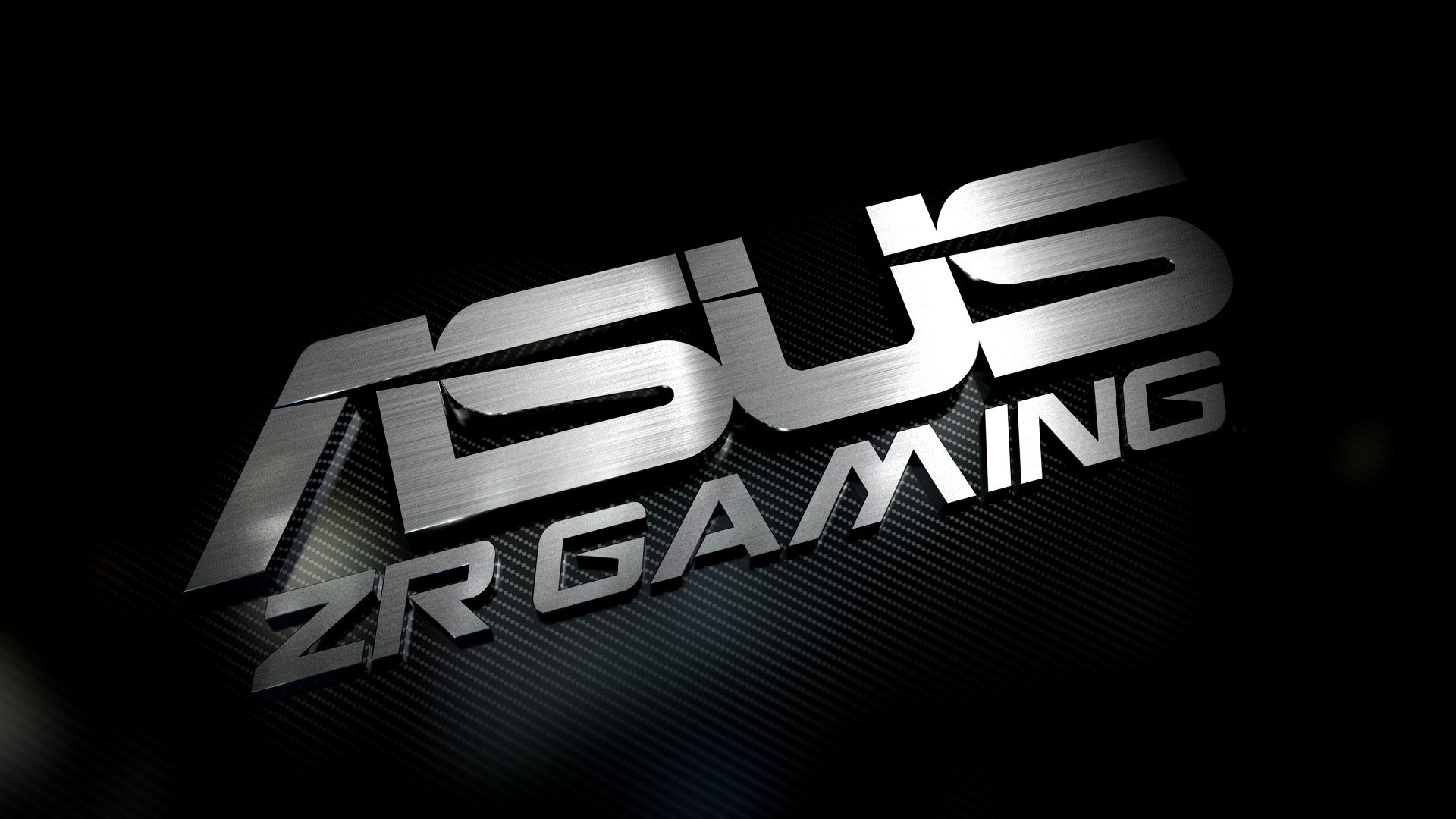 ASUS, ZR Gaming, Logo, Sfondo nero, 1920x1080, wallpaper desktop