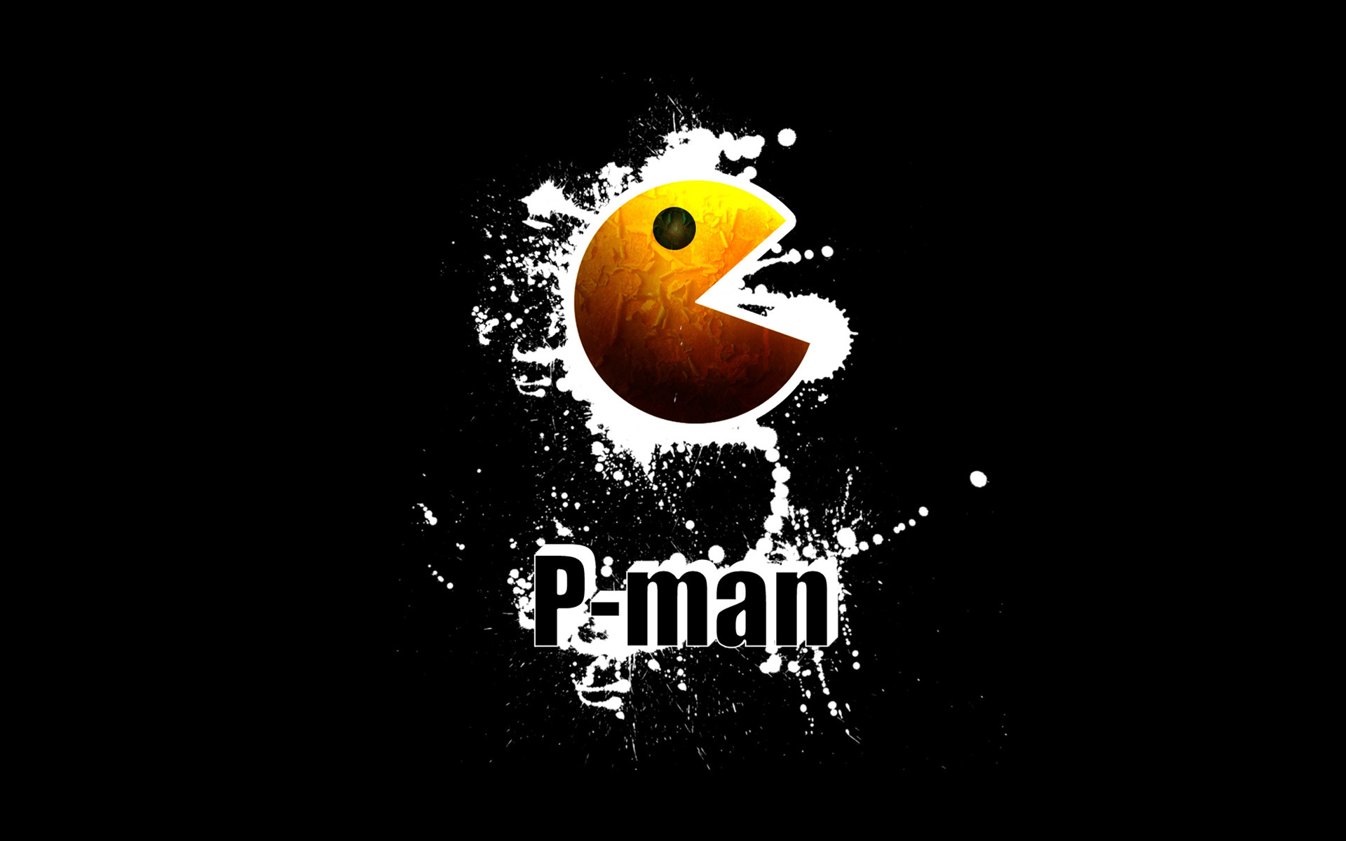 Pac-Man, P-man, Schizzi, 1920x1200, sfondo per PC