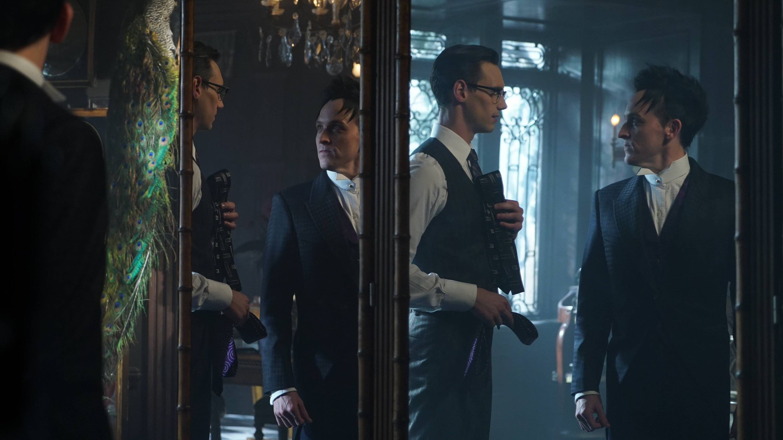 Gotham, Enigmista, Pinguino, Scena, Full HD, sfondo per portatile