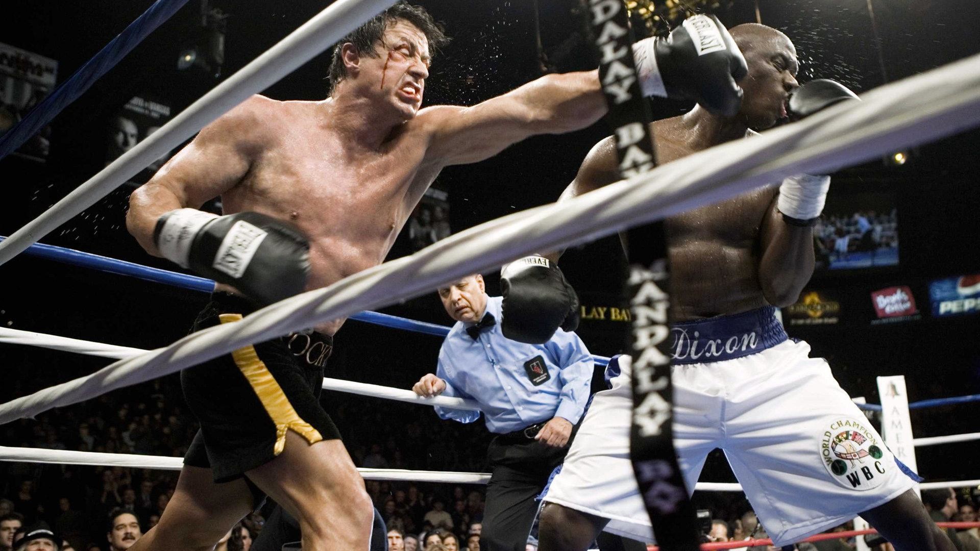 Rocky Balboa, Sylvester Stallone, Antonio Tarver, Mason Dixon, Ring, sfondo desktop 1920x1080