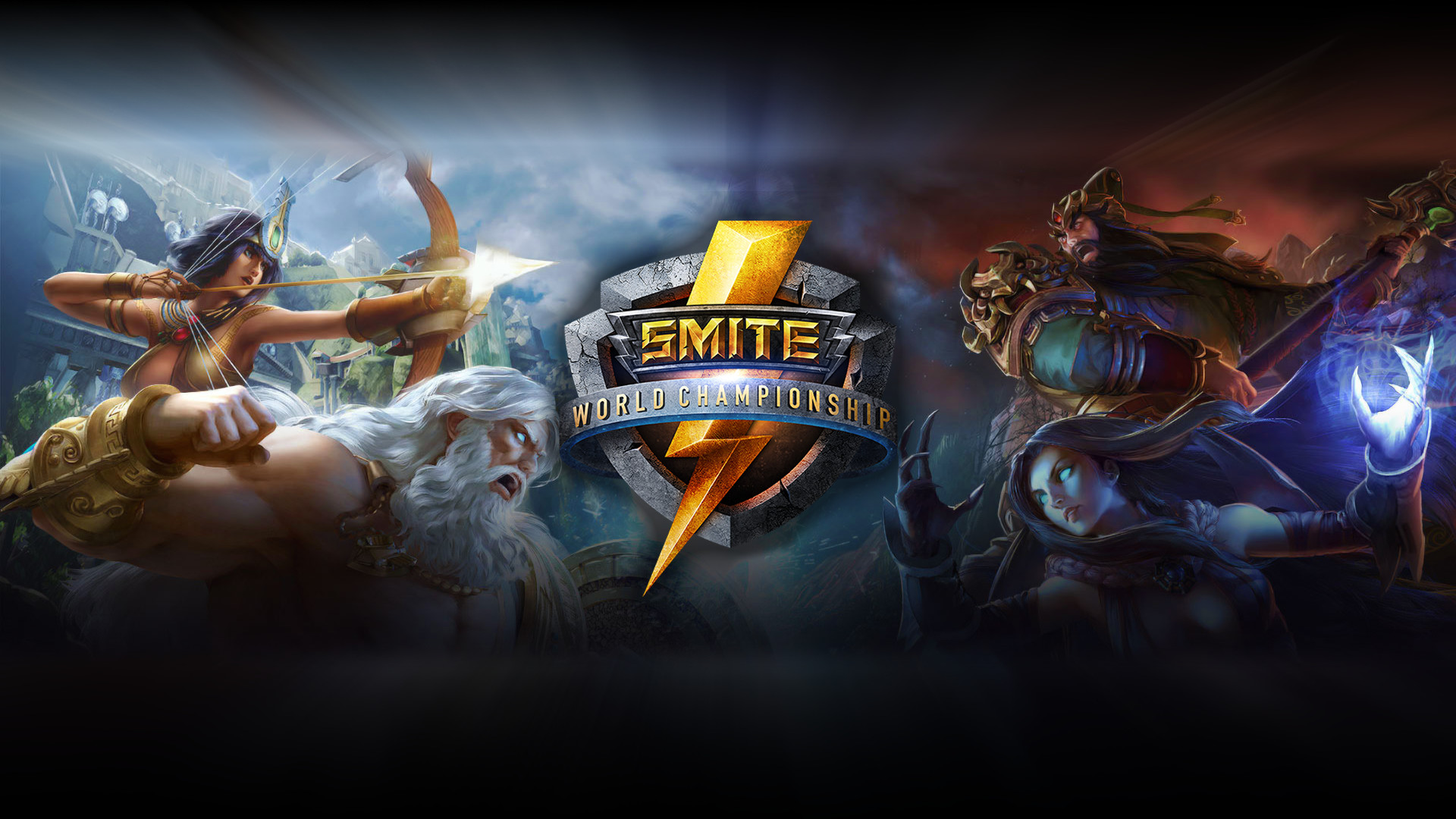 SMITE, SMITE World Championship, Videogioco, Dei, 16:9 Full HD, sfondo widescreen