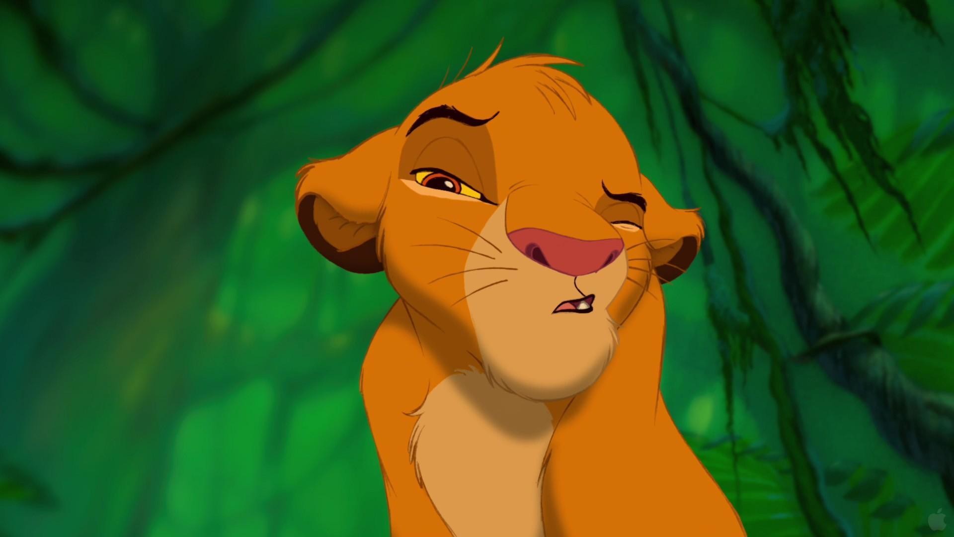 Simba, Il re leone, Disney, Animazione, Full HD 1080p, sfondo desktop