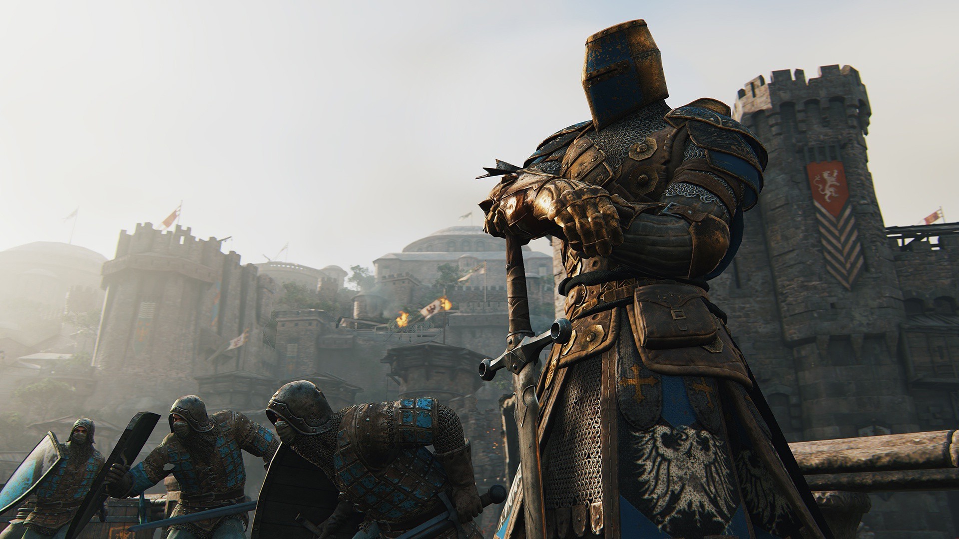 For Honor, Lawbringer, Cavaliere, Castello, Full HD 1080p, sfondo desktop
