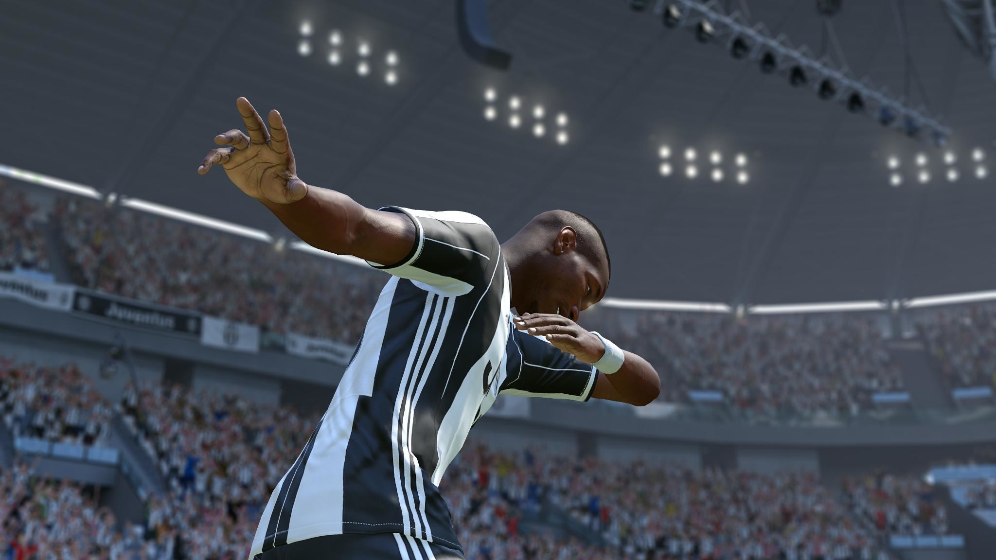 Paul Pogba, Juventus, Esultanza, Dab, 16:9 Full HD, sfondo widescreen