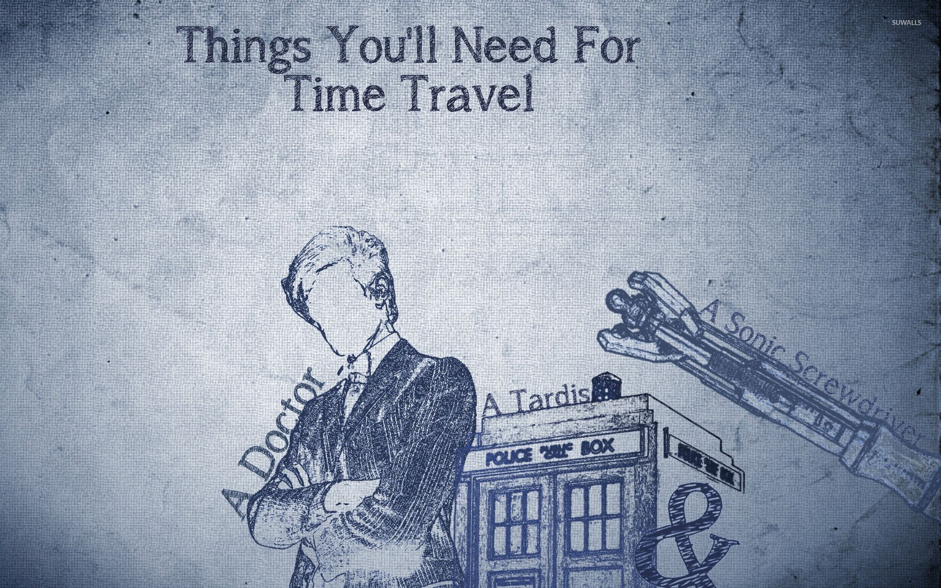 Doctor Who, TARDIS, Cacciavite sonico, Things You'll Need For Time Travel, sfondo MacBook Air