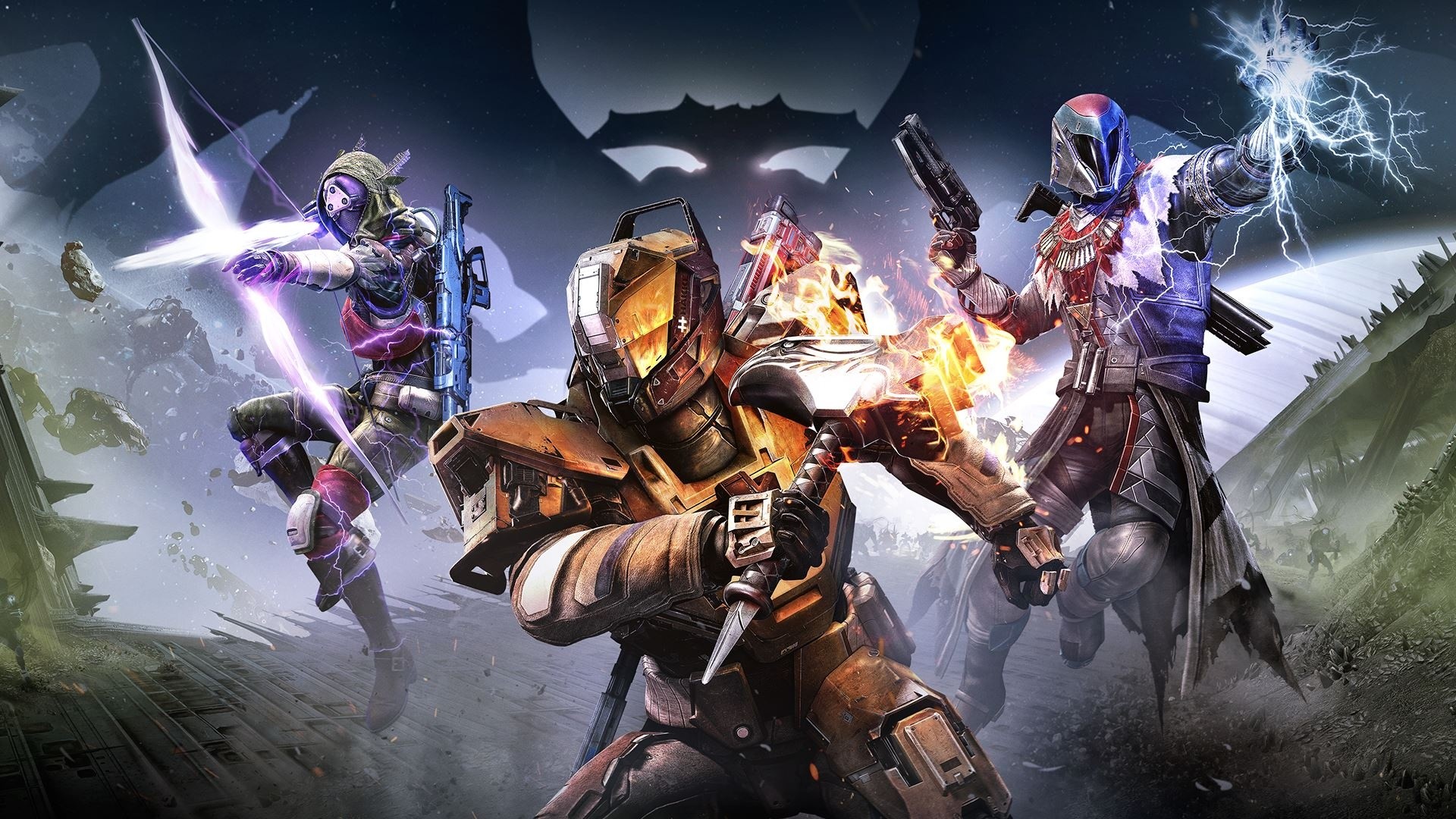 Destiny: Il Re dei Corrotti, Guardiani, Bungie, Fantascienza, 1920x1080, immagine di sfondo