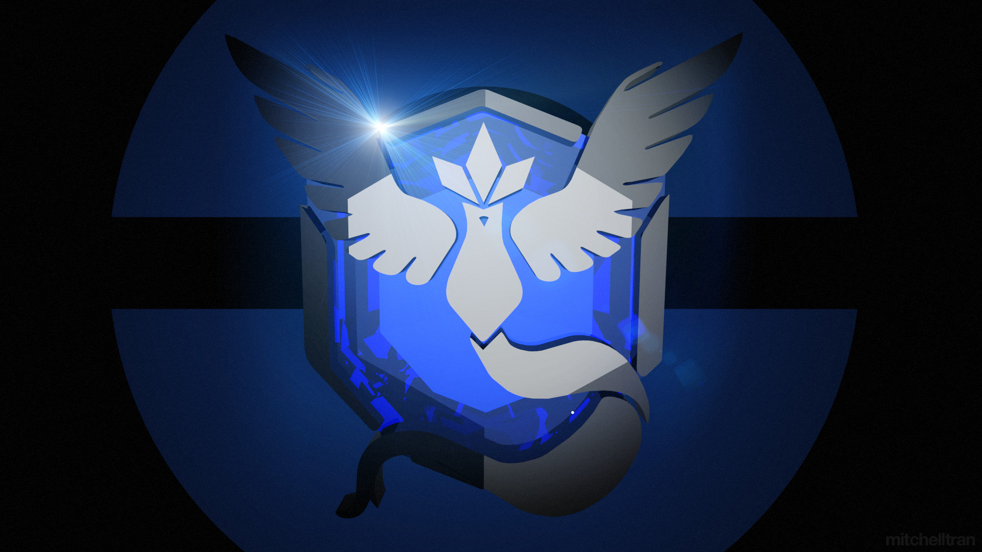 Team Saggezza, Pokémon GO, Emblema, Blu, 1920x1080, sfondo per PC