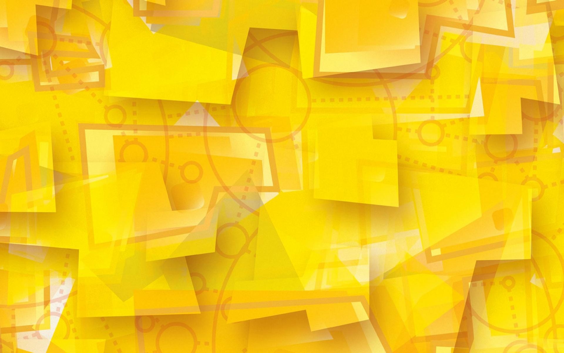 Forme geometriche, Giallo, Astratto, Collage, 1920x1200, sfondo MacBook Pro