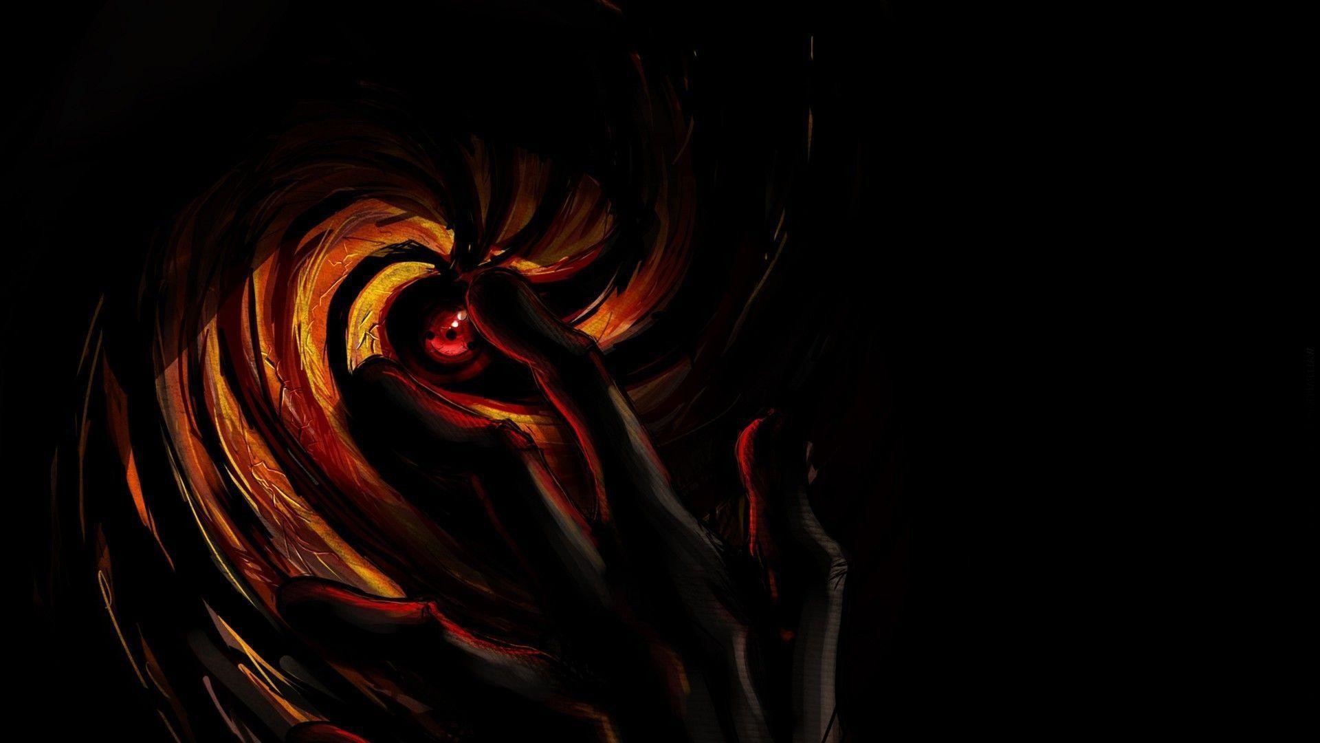 Tobi, Maschera, Sfondo nero, Full HD, wallpaper per computer