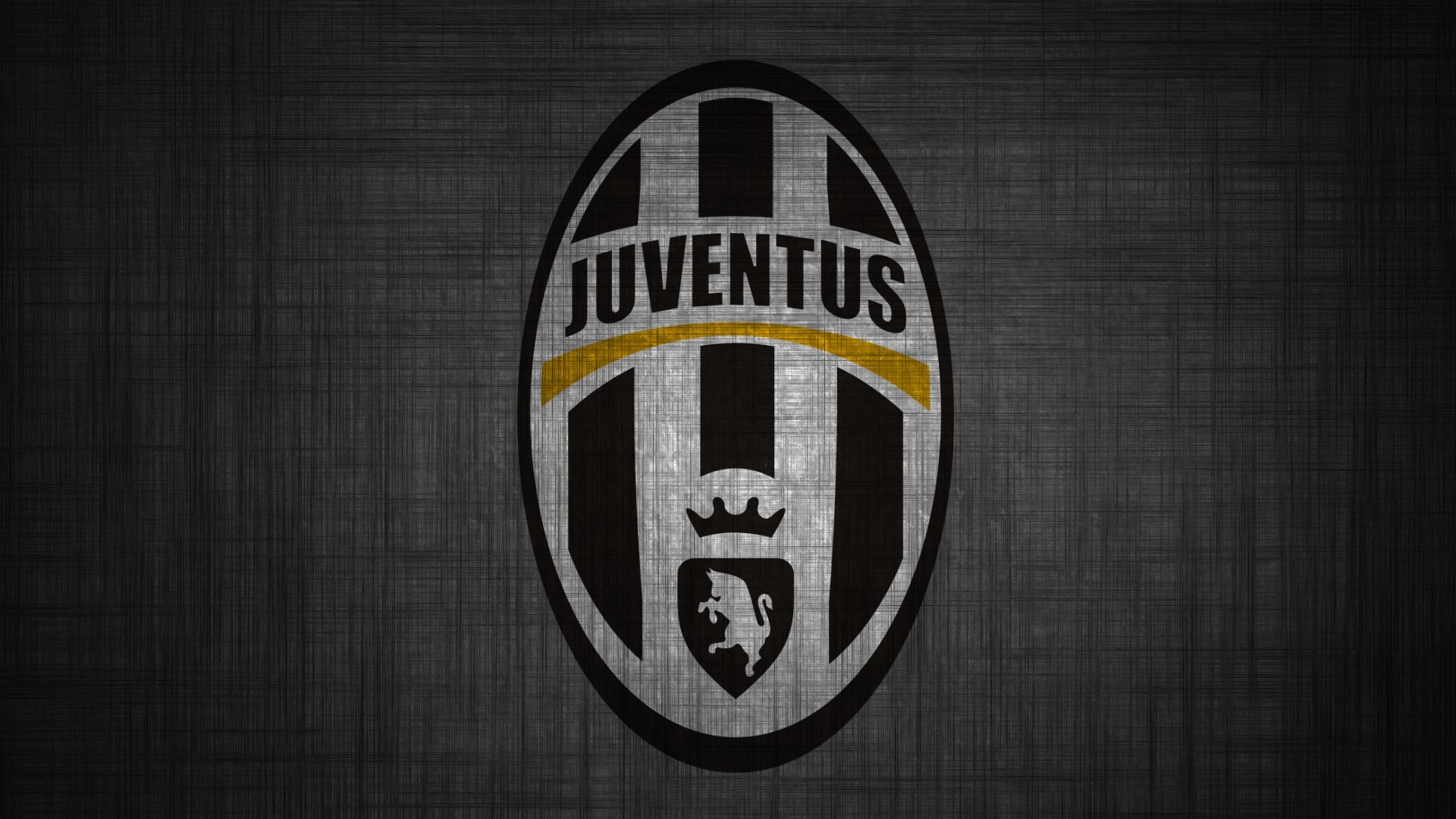 Juventus, Stemma, Texture, Grigio scuro, Full HD 1080p, sfondo desktop
