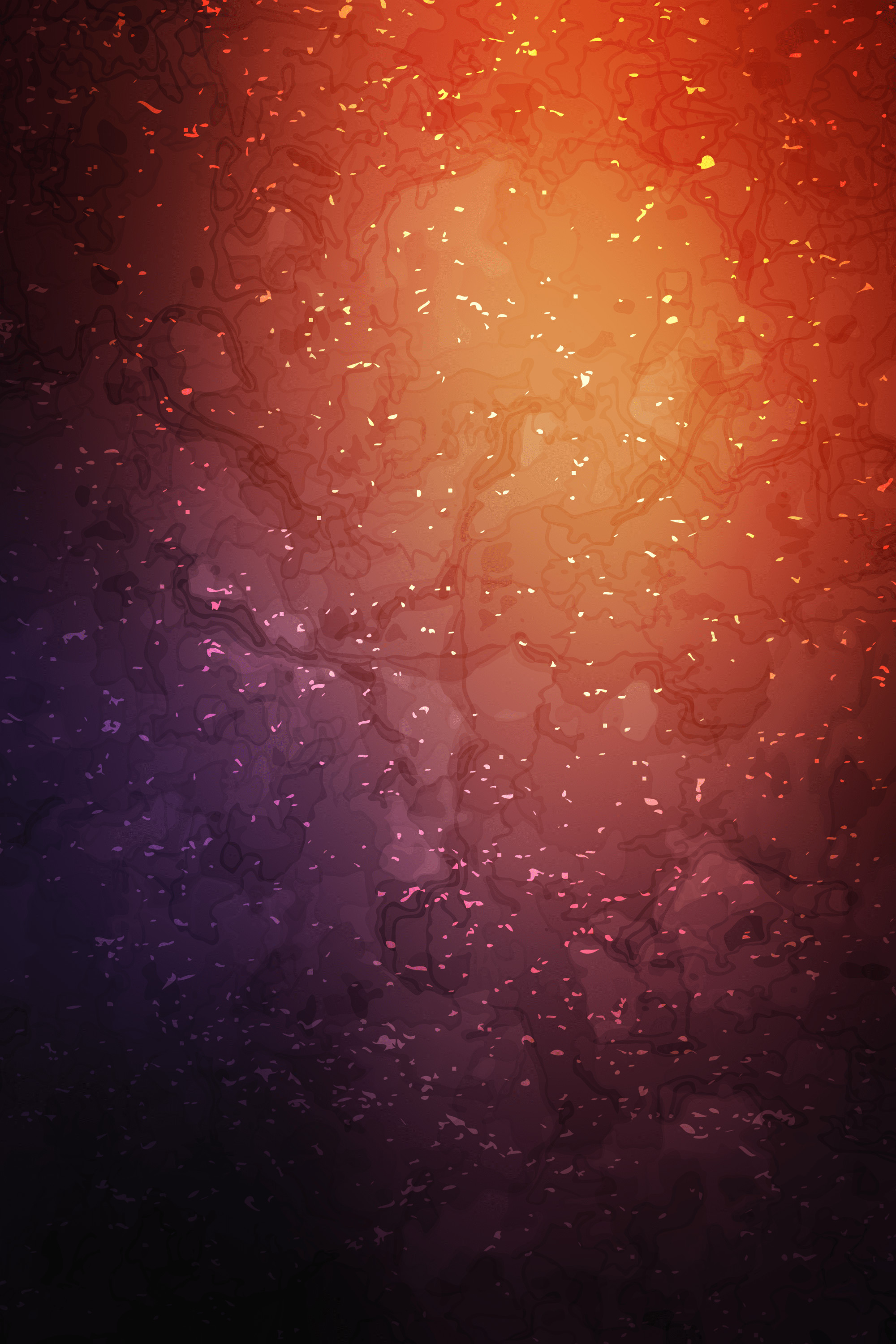 Texture, Astratto, Arancione, Viola, QHD+, sfondo iPhone 4K