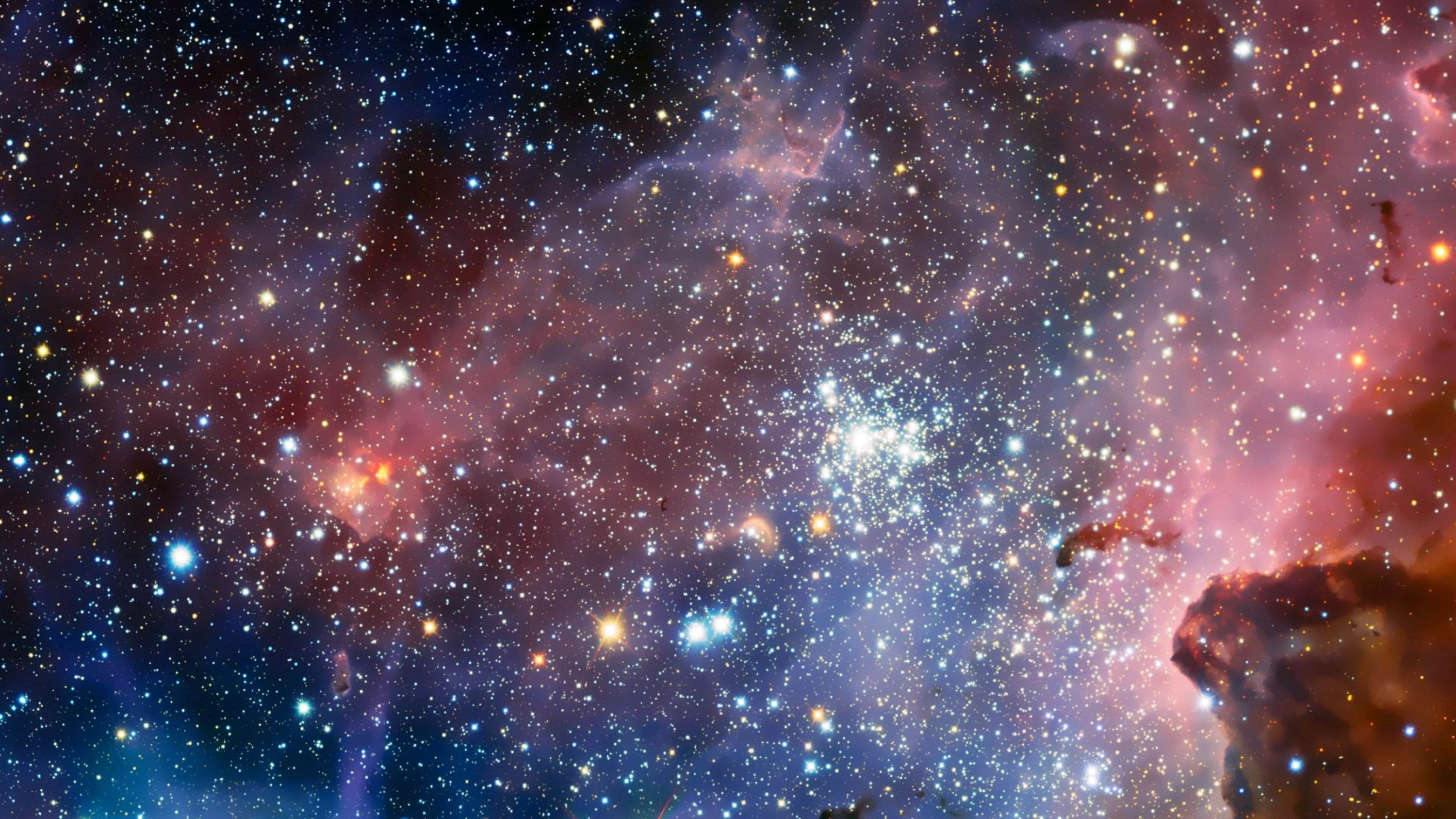Nebulosa della Carena, Ammasso stellare, Stelle, Hubble, 3840x2160, wallpaper desktop