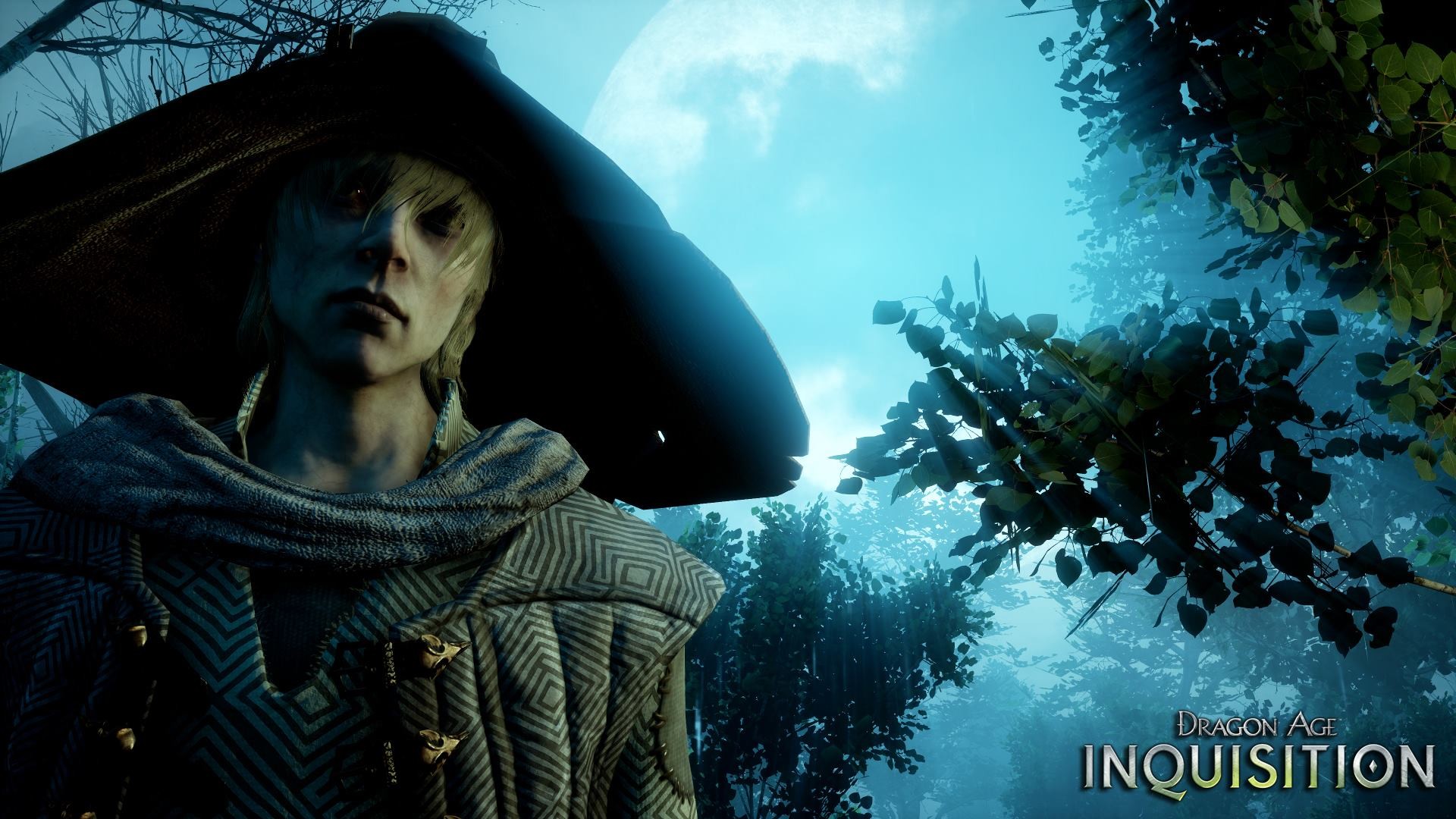 Cole, Dragon Age: Inquisition, Cappello, Luna, 1920x1080, sfondo per PC