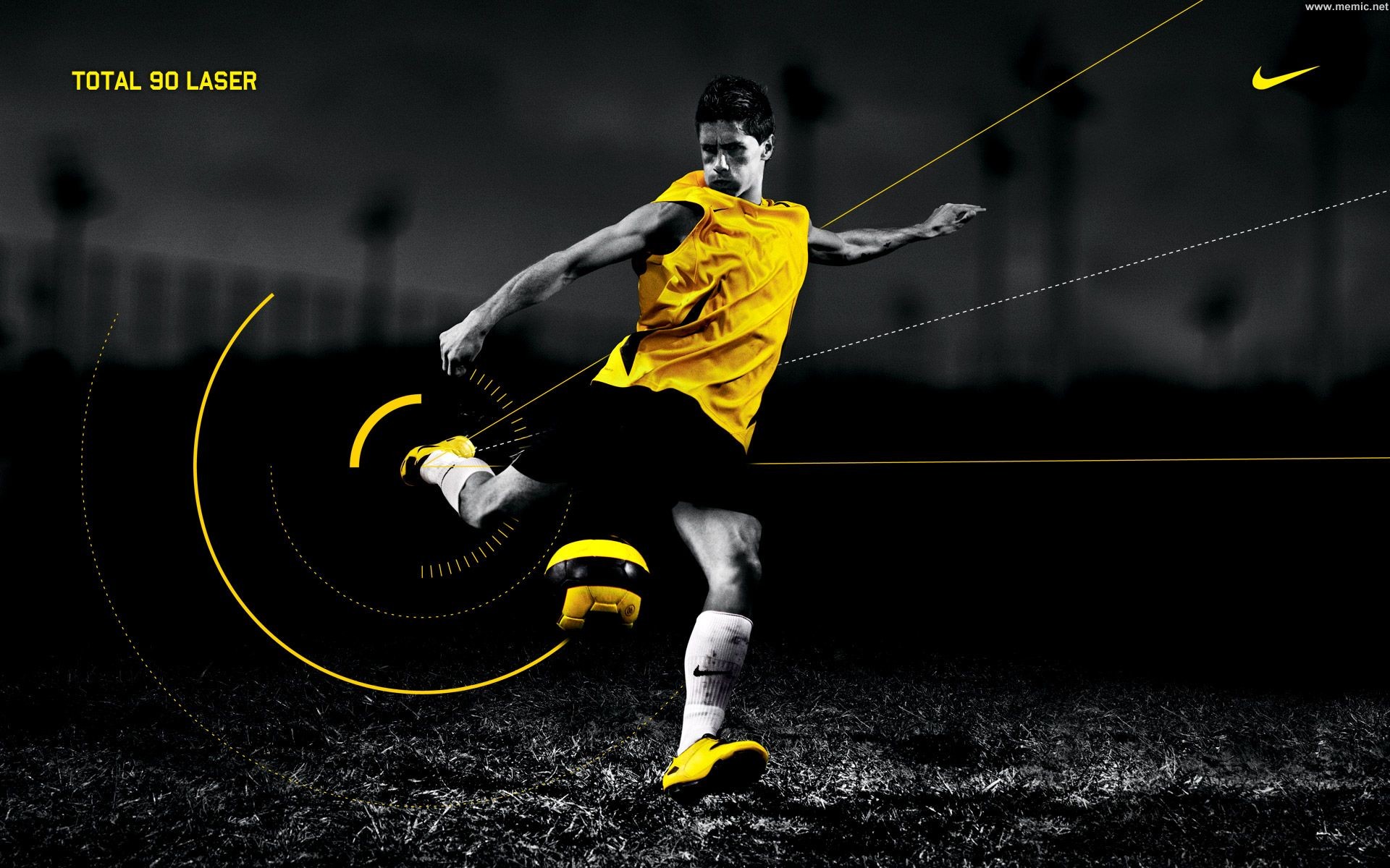 Nike Total 90 Laser, Calcio, Tiro, Full HD, sfondo Windows 11