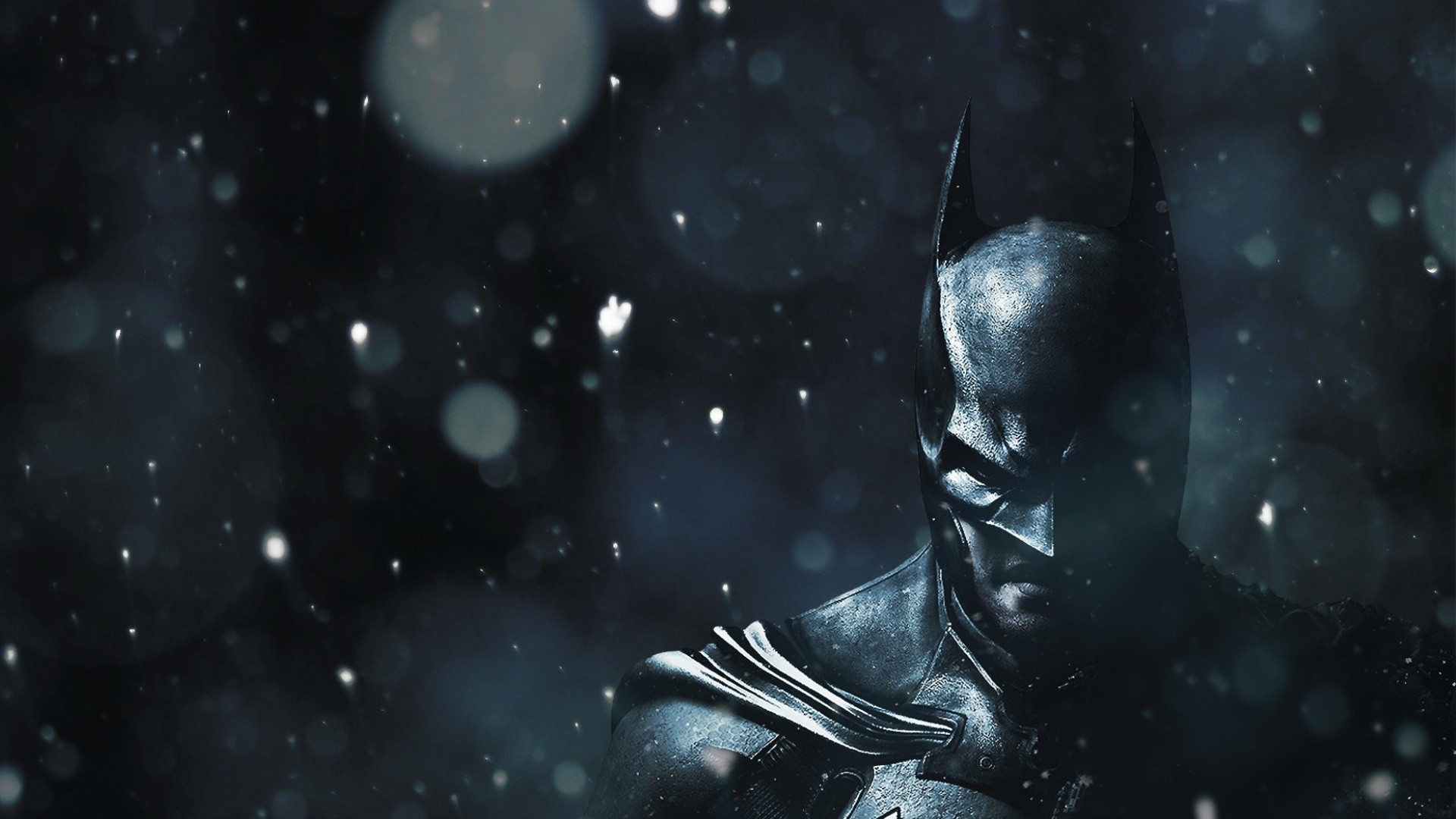 Batman, Batman: Arkham Origins, Neve, Primo piano, Full HD, sfondo per PC