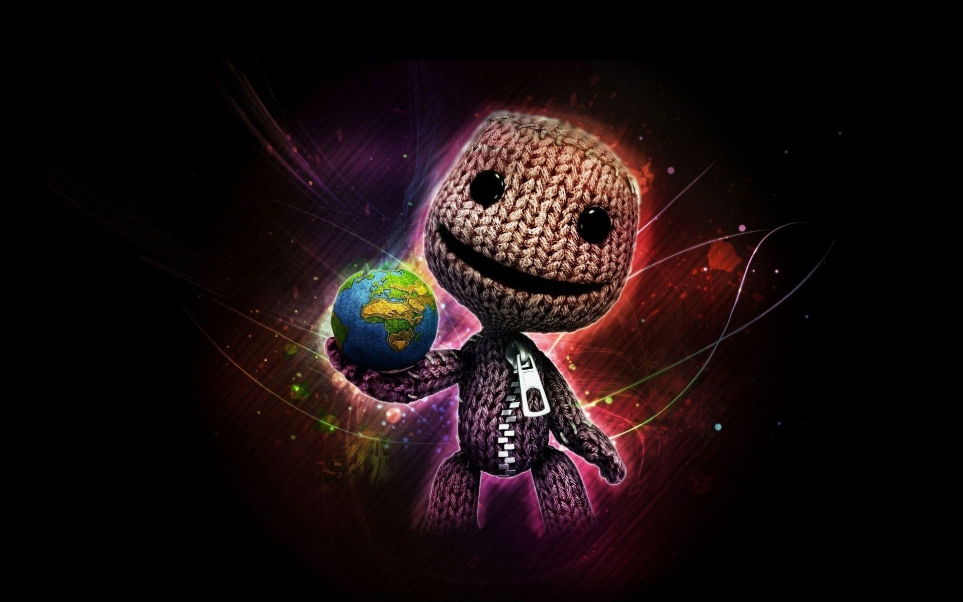 Sackboy, LittleBigPlanet, Terra, Videogioco, 1920x1200, sfondo per PC
