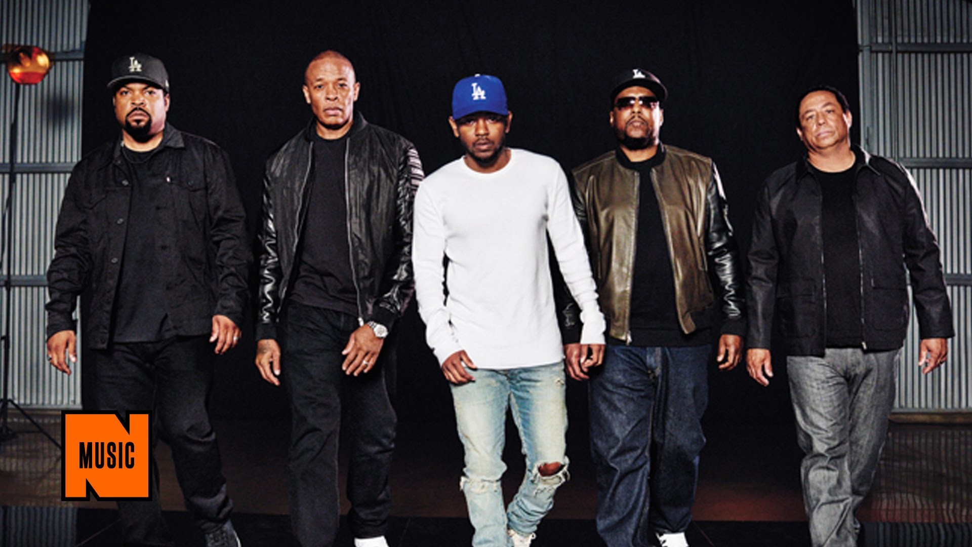 Ice Cube, Dr. Dre, MC Ren, DJ Yella, N.W.A, Full HD, sfondo per PC e portatile