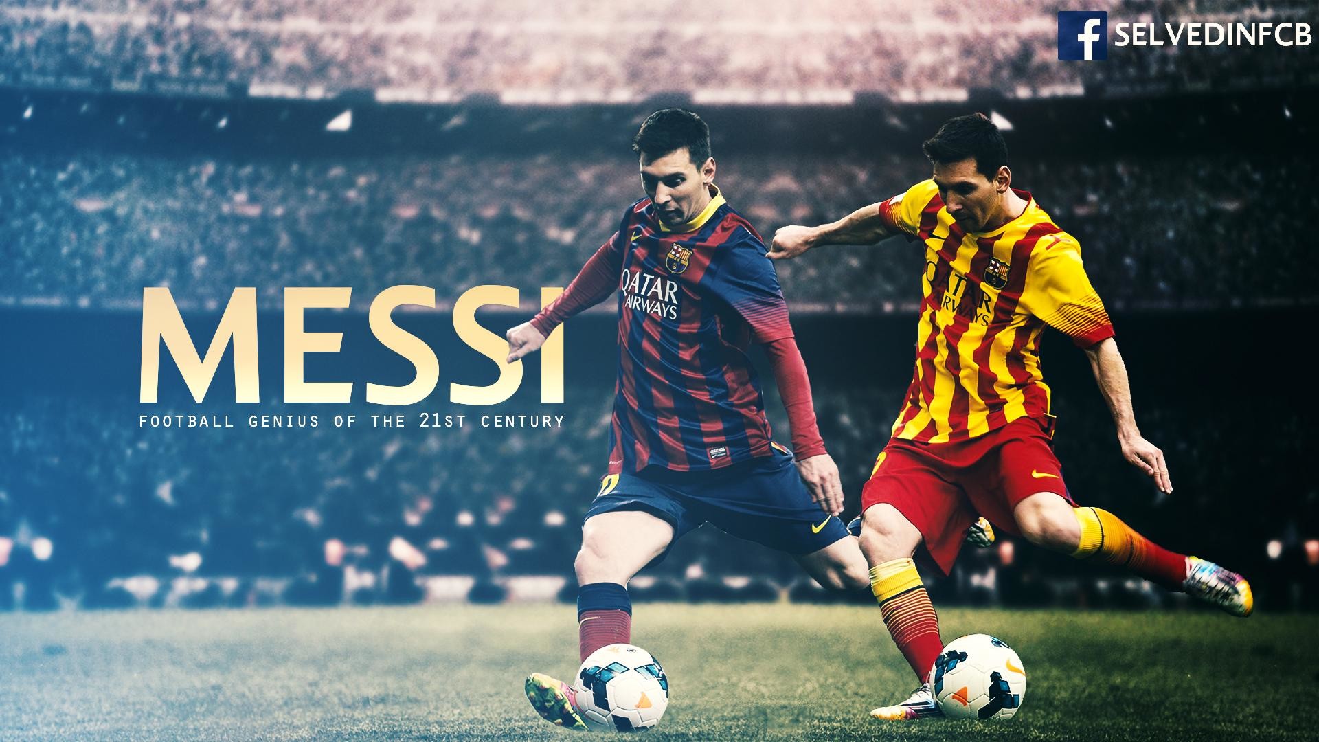 Lionel Messi, FC Barcelona, Calcio, Stadio, sfondo per PC