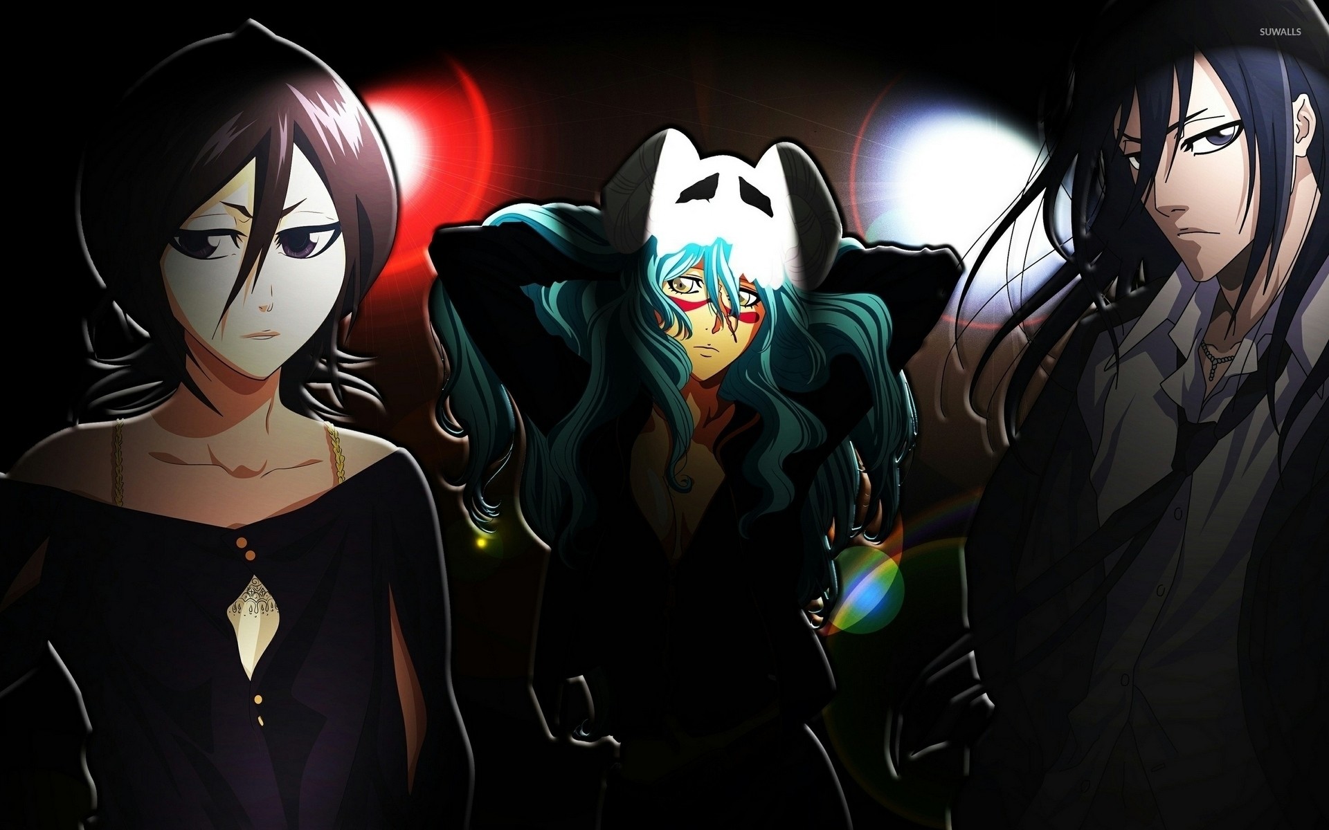 Rukia Kuchiki, Nelliel Tu Odelschwanck, Byakuya Kuchiki, Bleach, sfondo MacBook Air