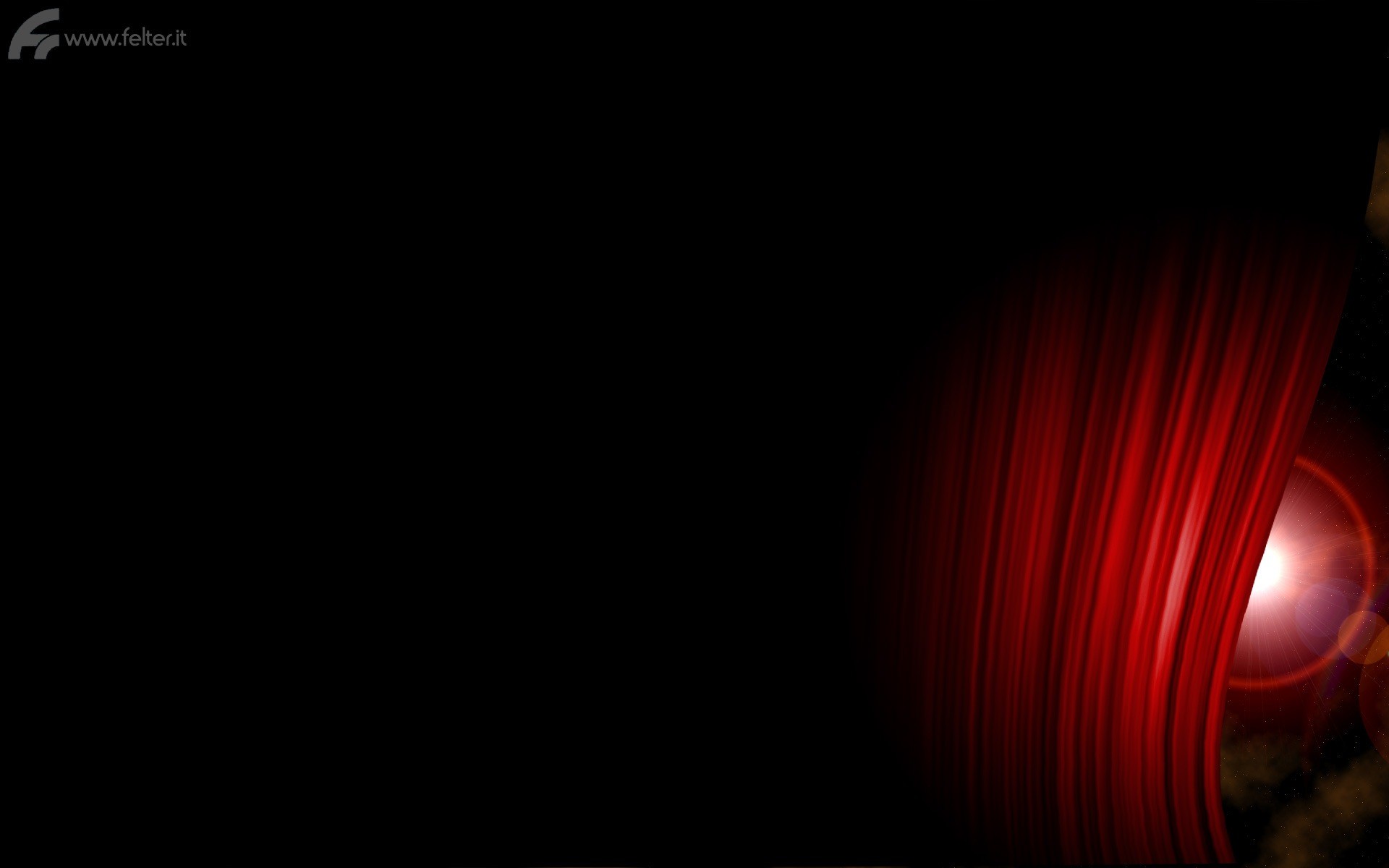 Astratto, Sfondo nero, Rosso, Luce, Full HD, wallpaper per portatile