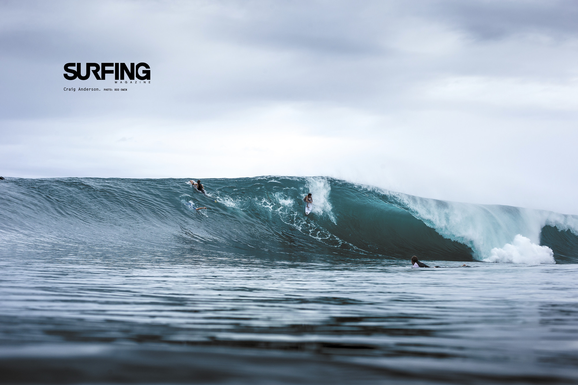 Surfing Magazine, Onda, Oceano, Cielo grigio, Full HD, sfondo per PC