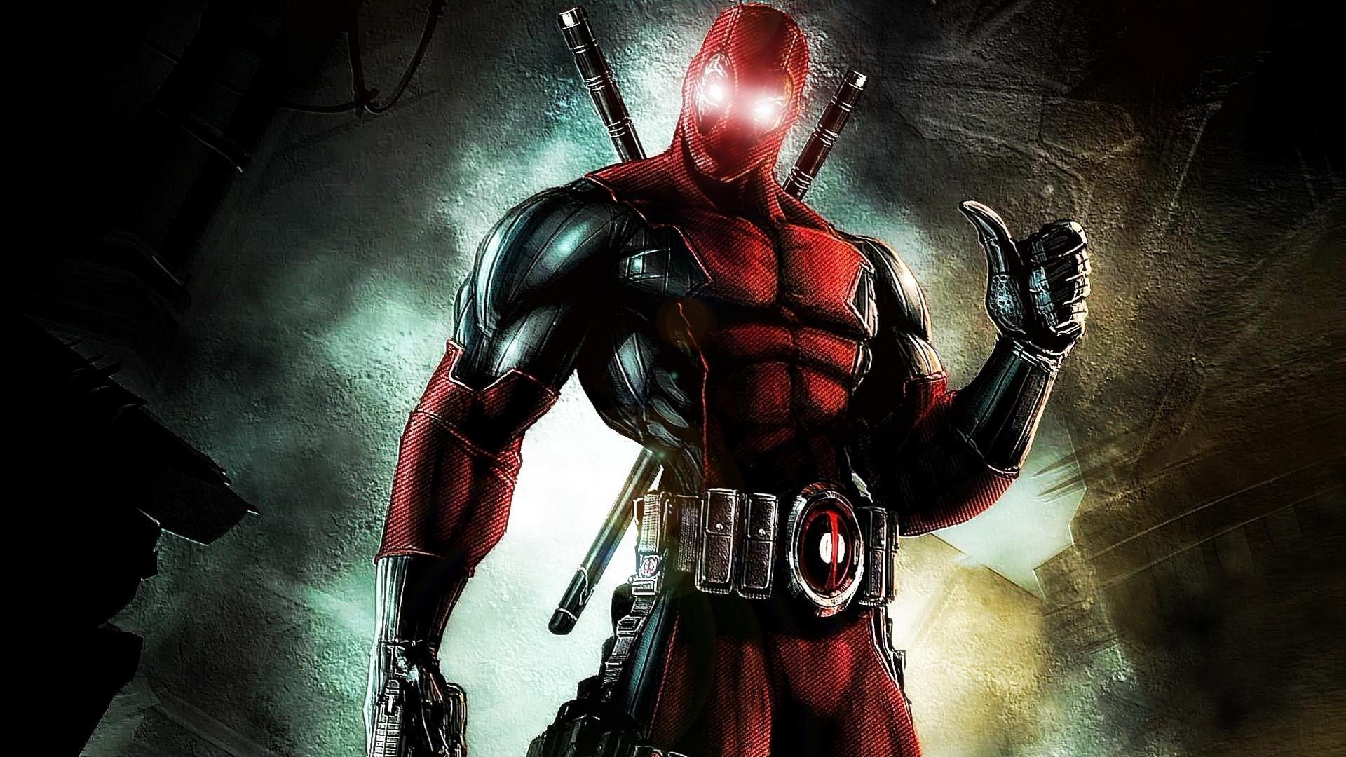Deadpool, Videogioco, Pollice alzato, Fumo, Full HD, sfondo per PC e portatile