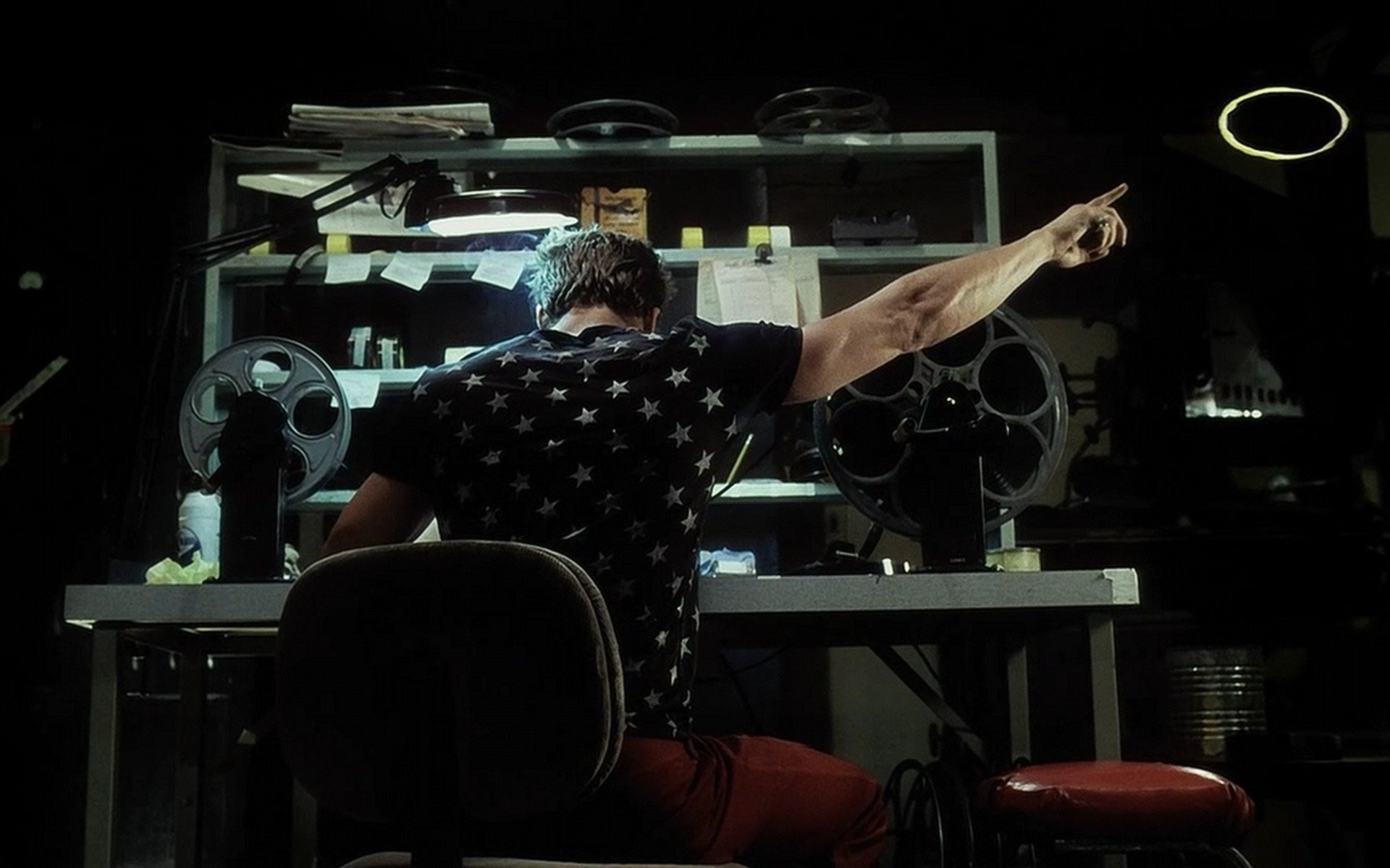Tyler Durden, Brad Pitt, Fight Club, Cabina di proiezione, 1920x1200, sfondo per PC