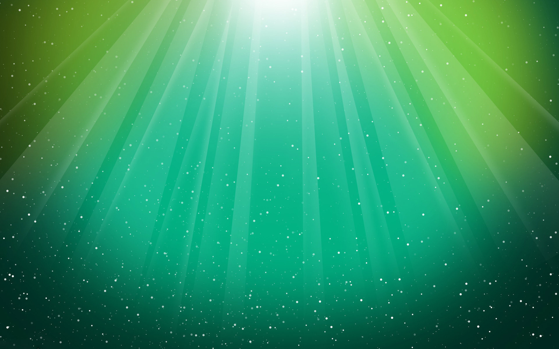 Raggi di luce, Verde, Particelle, Astratto, 1920x1200, immagine di sfondo