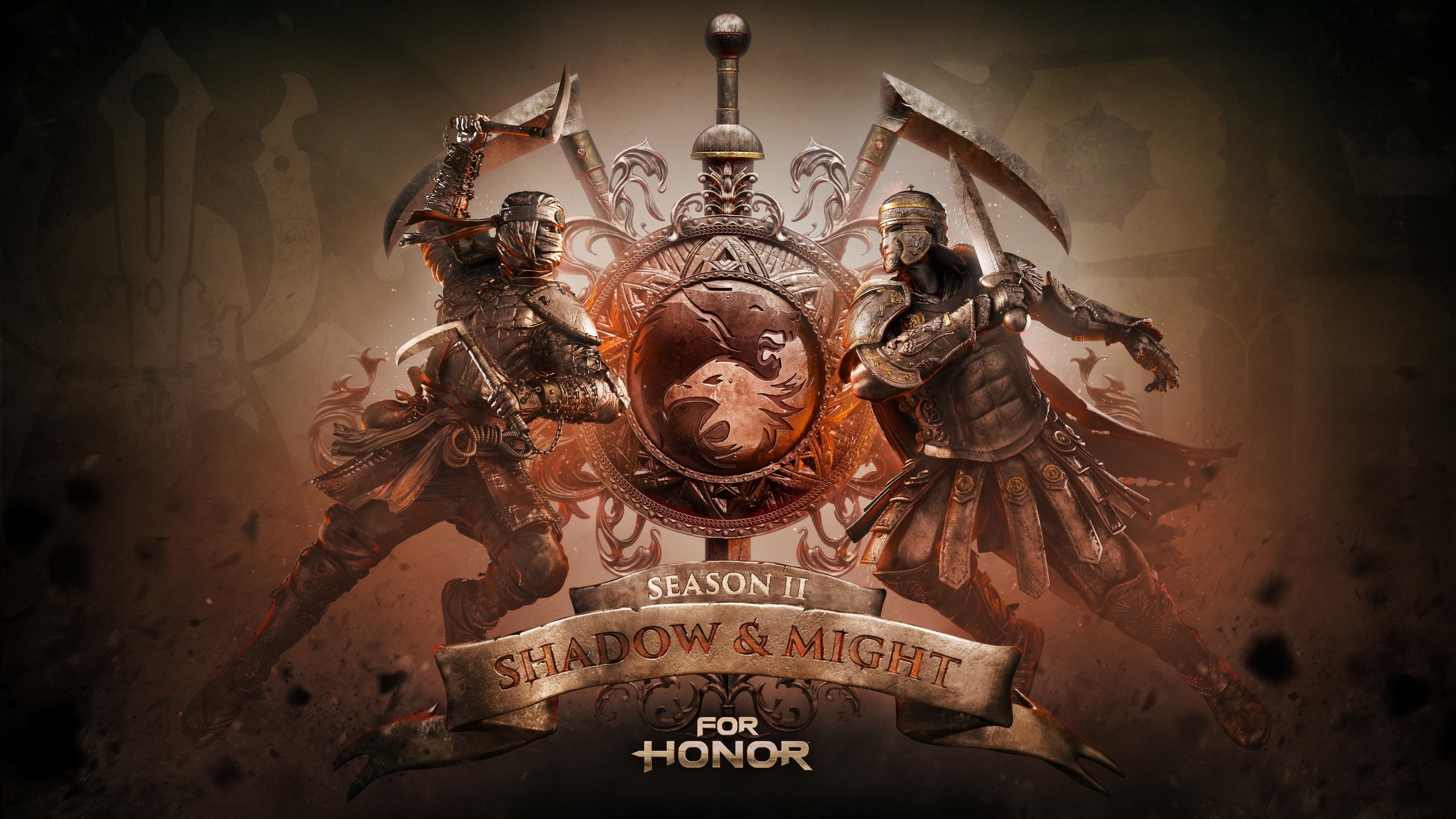 For Honor, Shadow & Might, Stagione 2, Emblema, Guerrieri, 2560x1440, sfondo per PC