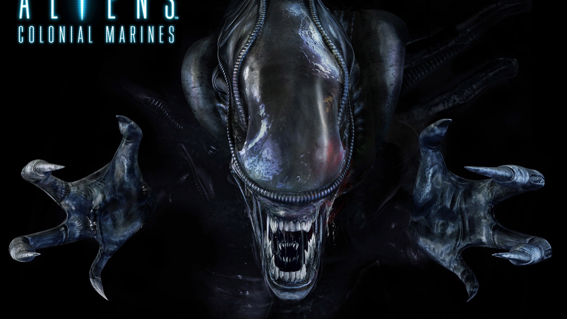 Aliens: Colonial Marines, Xenomorfo, Artigli, Videogioco, 16:9 Full HD, sfondo widescreen