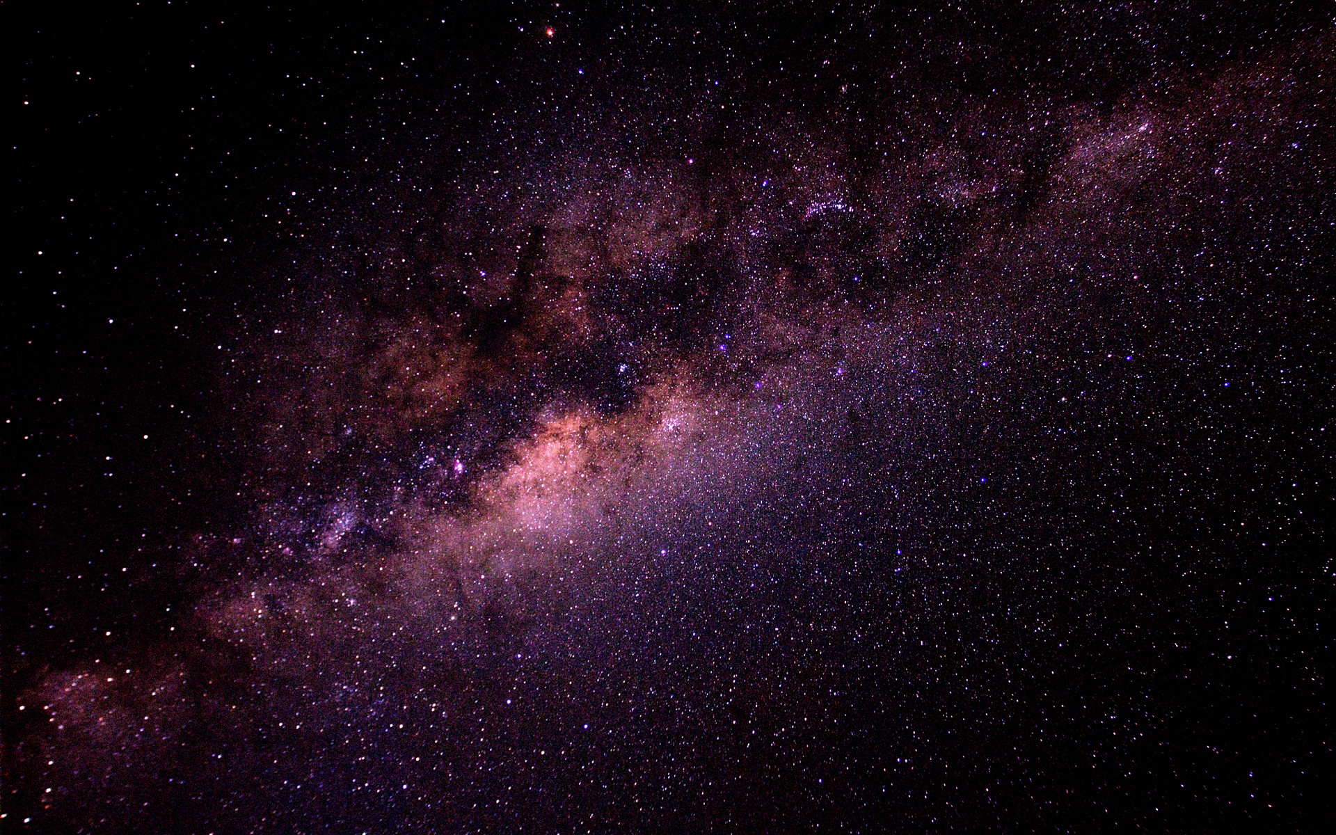 Via Lattea, Cielo stellato, Spazio, Full HD, sfondo PC