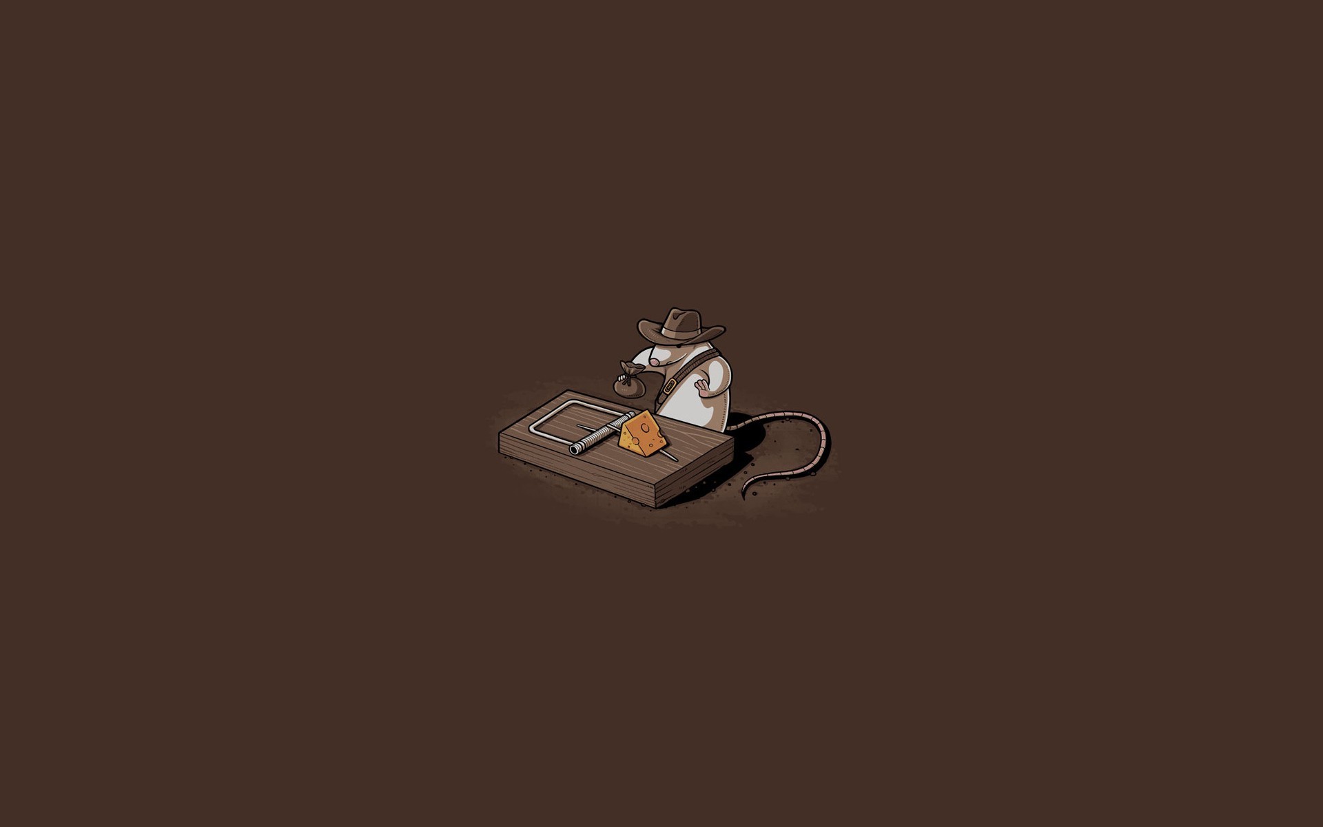 Indiana Jones, Topo, Trappola, Minimalismo, 1920x1200, immagine di sfondo