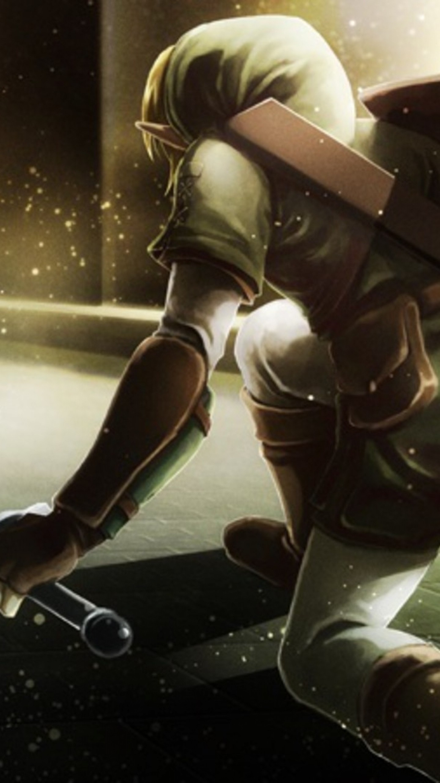 Link, Twilight Princess, The Legend of Zelda, Primo piano, sfondo per iPhone e Android