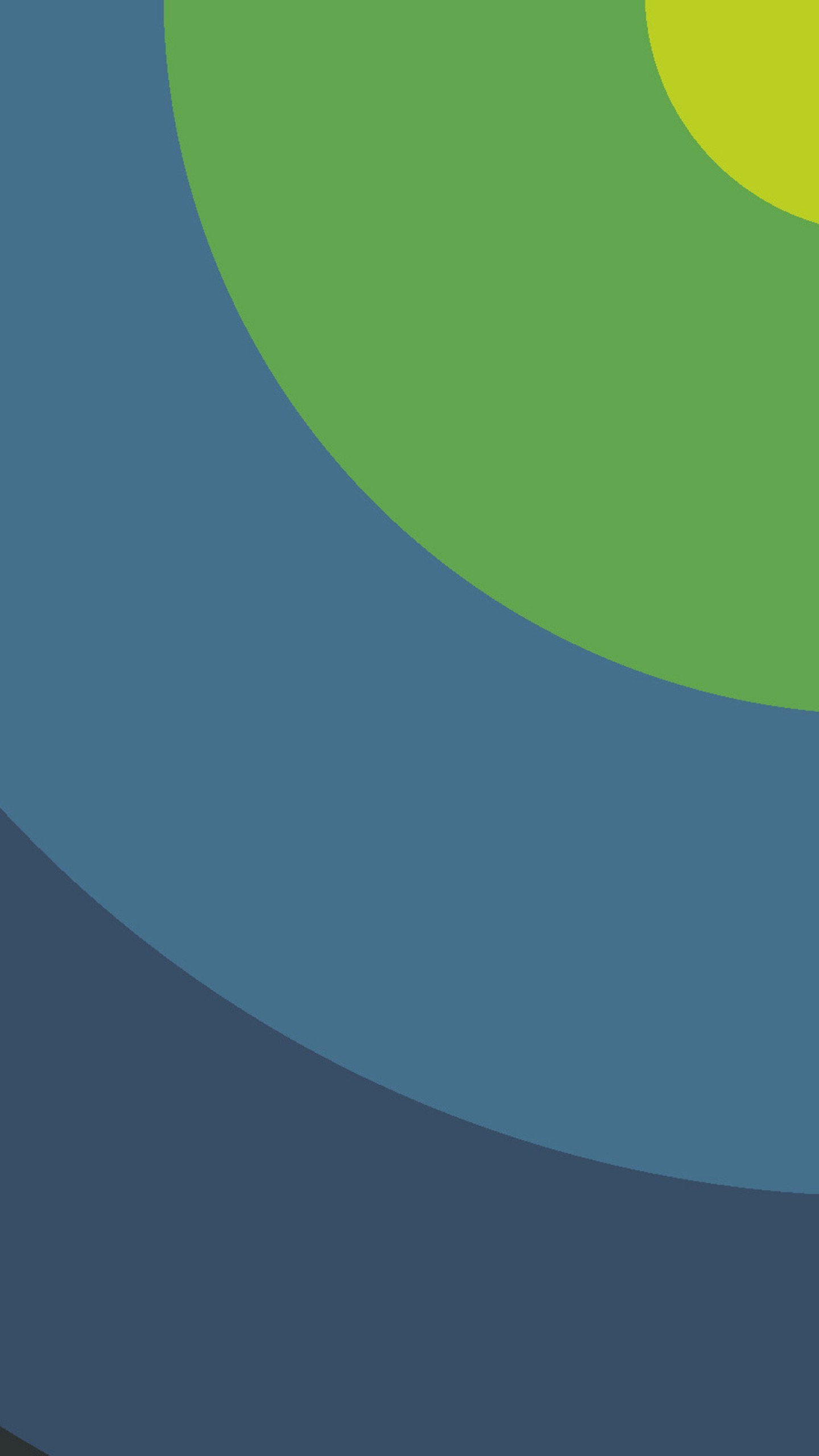 Material design, Cerchi, Verde e blu, QHD+, sfondo Galaxy S7