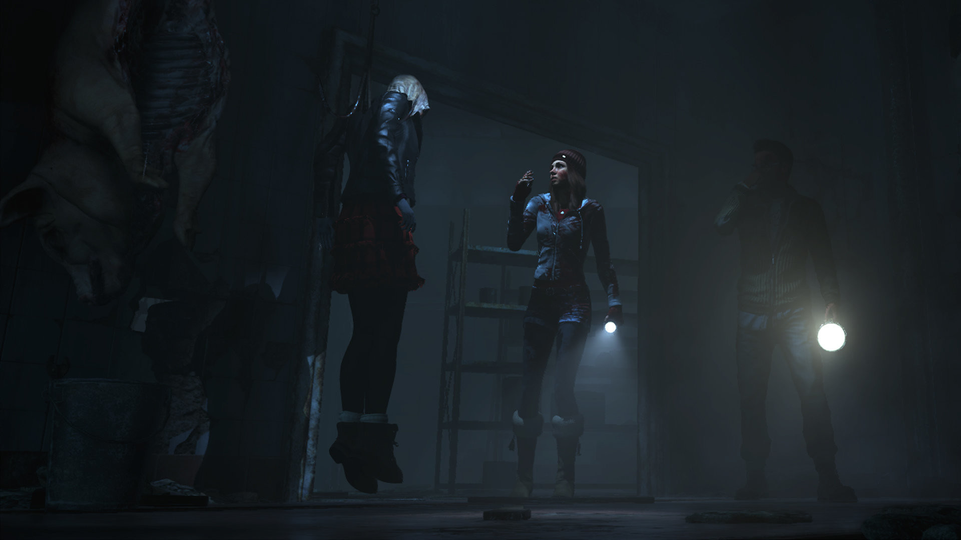 Until Dawn, Torcia, Ostaggi, Horror, Buio, Full HD, sfondo per PC