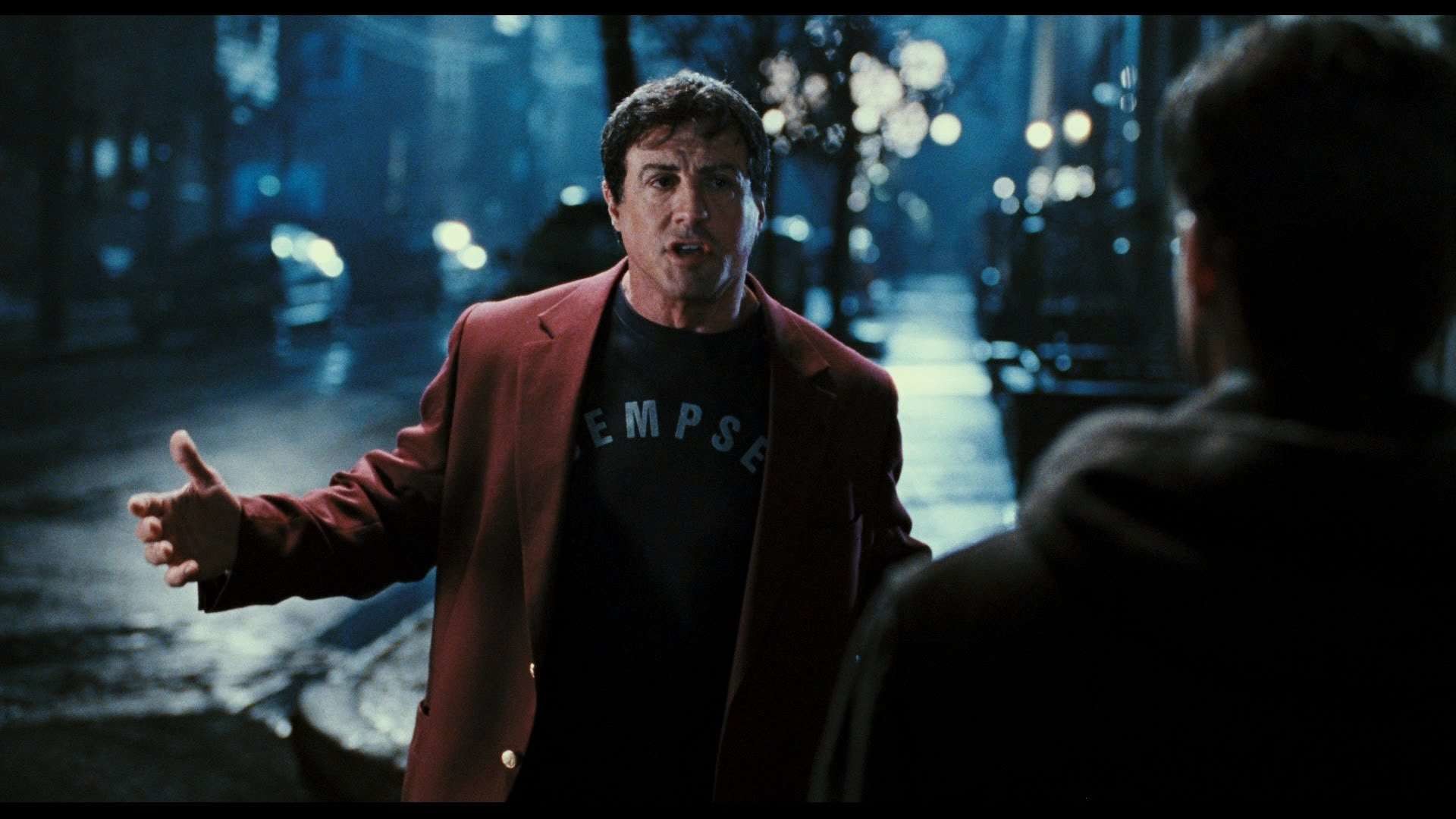 Rocky Balboa, Sylvester Stallone, Notte, Strada, Full HD 1080p, sfondo desktop